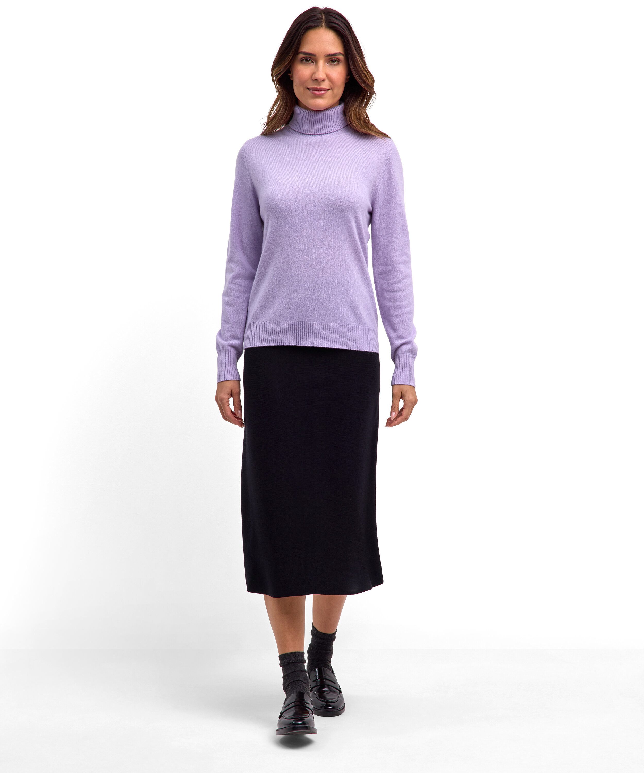 FALKE Strickpullover Pure Cashmere Pullover aus reinem Kaschmir (1-tlg) aus reinem Kaschmir