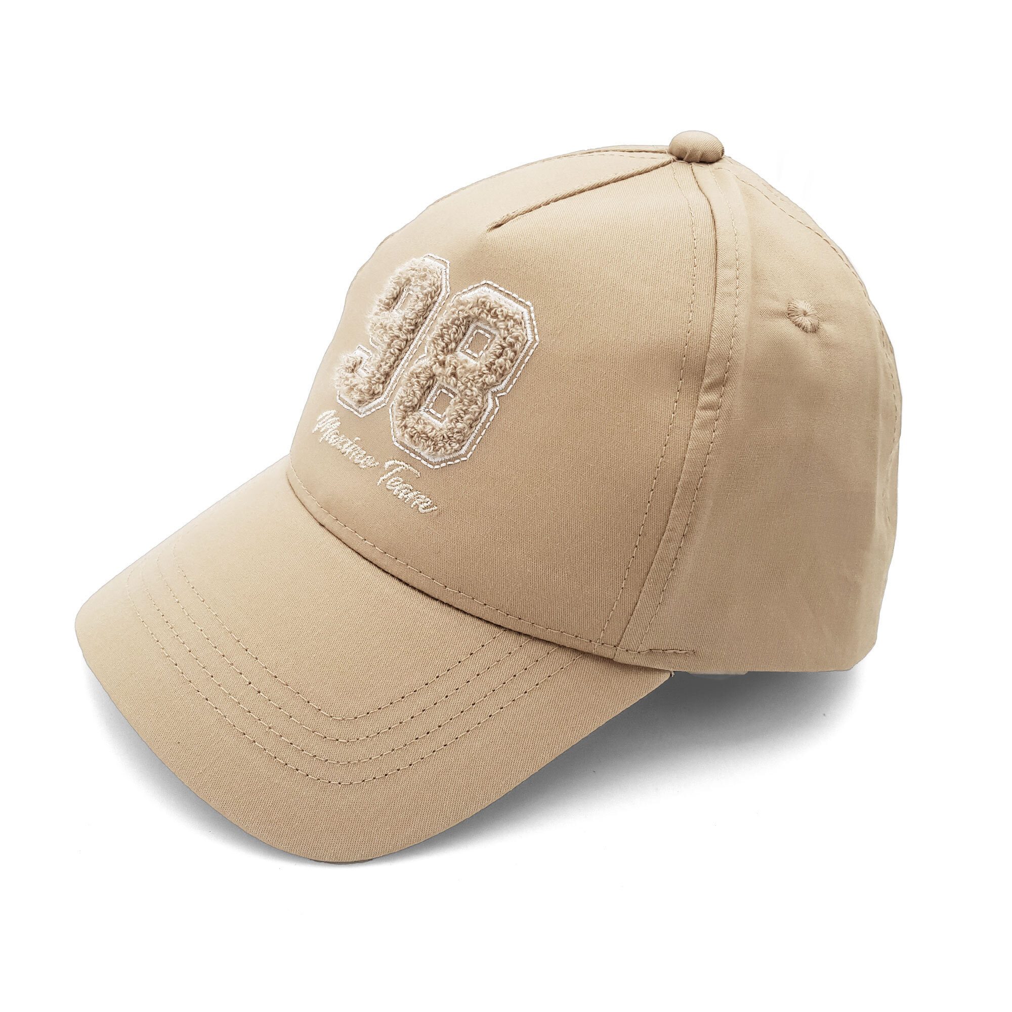 MAXIMO Baseball Cap KIDS-Cap, Frottee 98, Stickerei, Snap-back Verschluß (1-St)