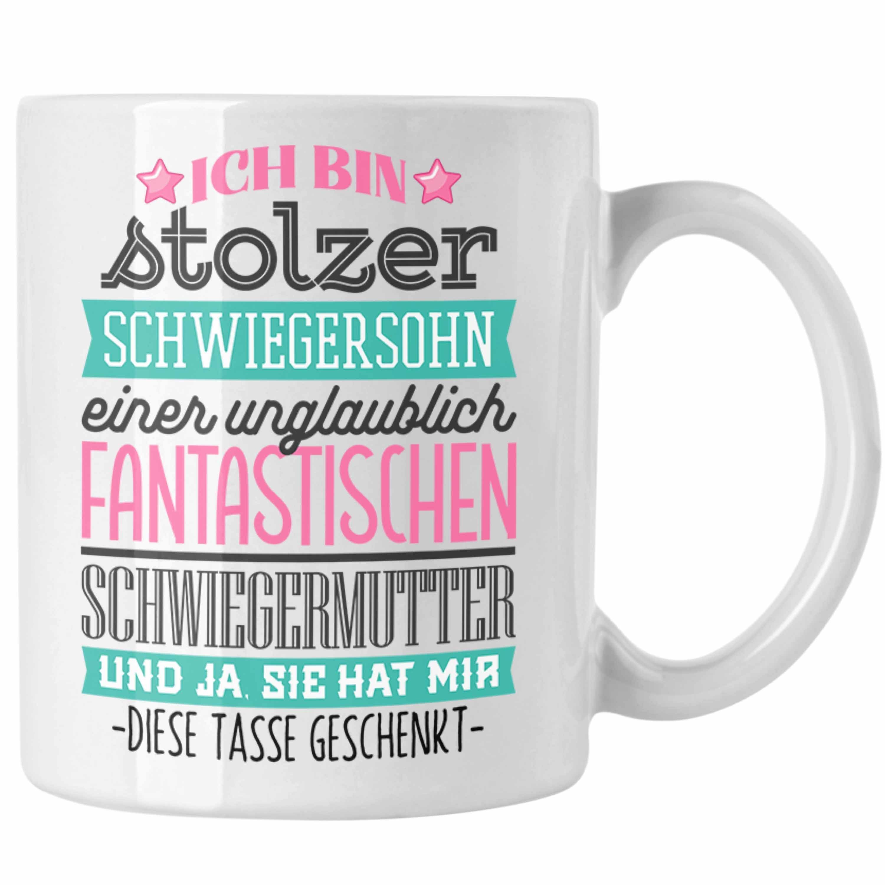 Trendation Tasse Schwiegersohn Geschenk von Schwiegermutter