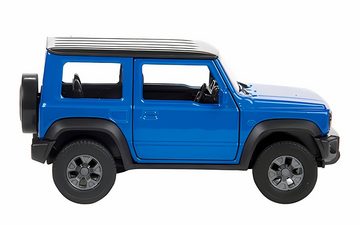 Welly Modellauto SUZUKI JIMNY Modellauto 11cm aus Metall Modell Auto 13 (Schwarz), Spielzeugauto Spielzeug Kinder Geschenk