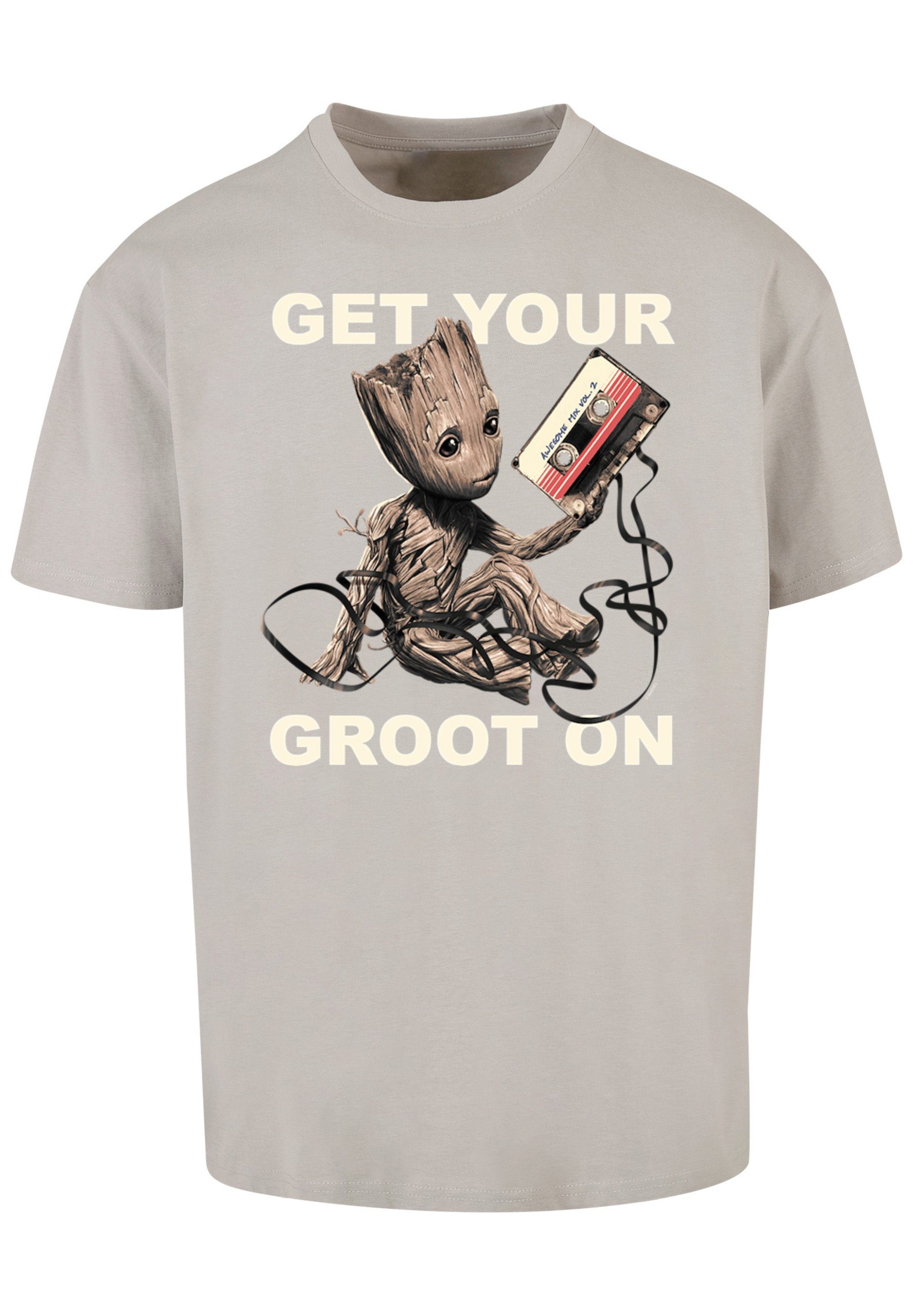 lightasphalt Marvel Print of Guardians T-Shirt On F4NT4STIC the Galaxy Groot your Get