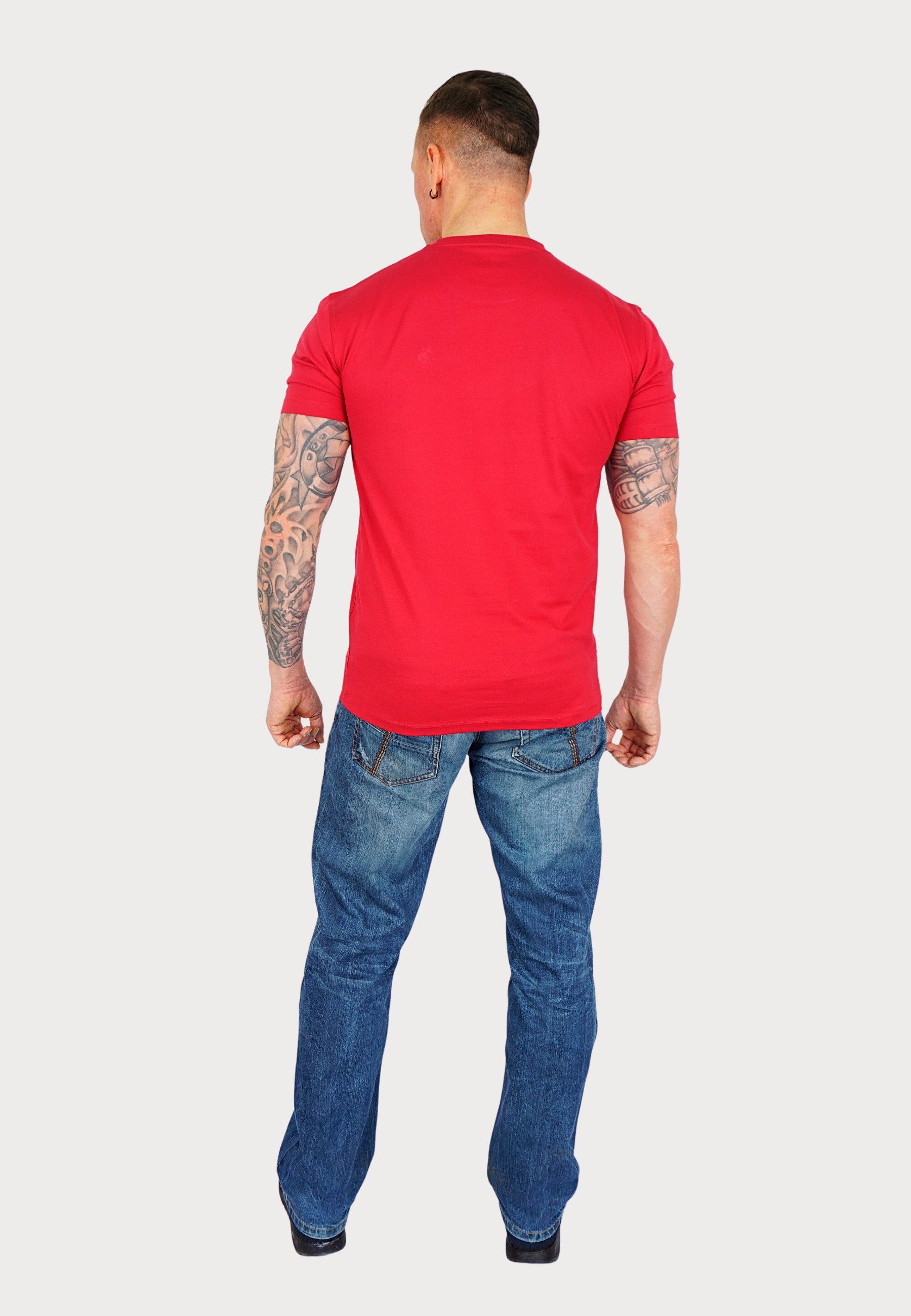 U.S. Polo Assn. T-Shirt T-Shirt 3 Pack Kurzarmshirt (3-tlg., 3)