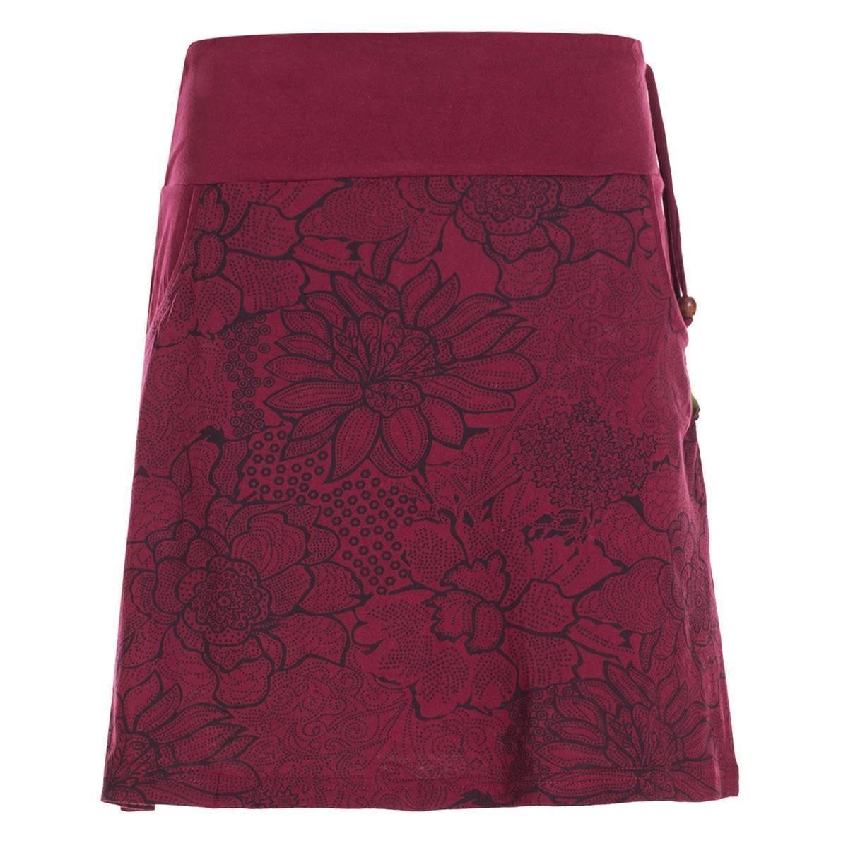 Vishes Minirock Kurzer Damen Baumwoll-Rock Mini-Rock günstig online kaufen