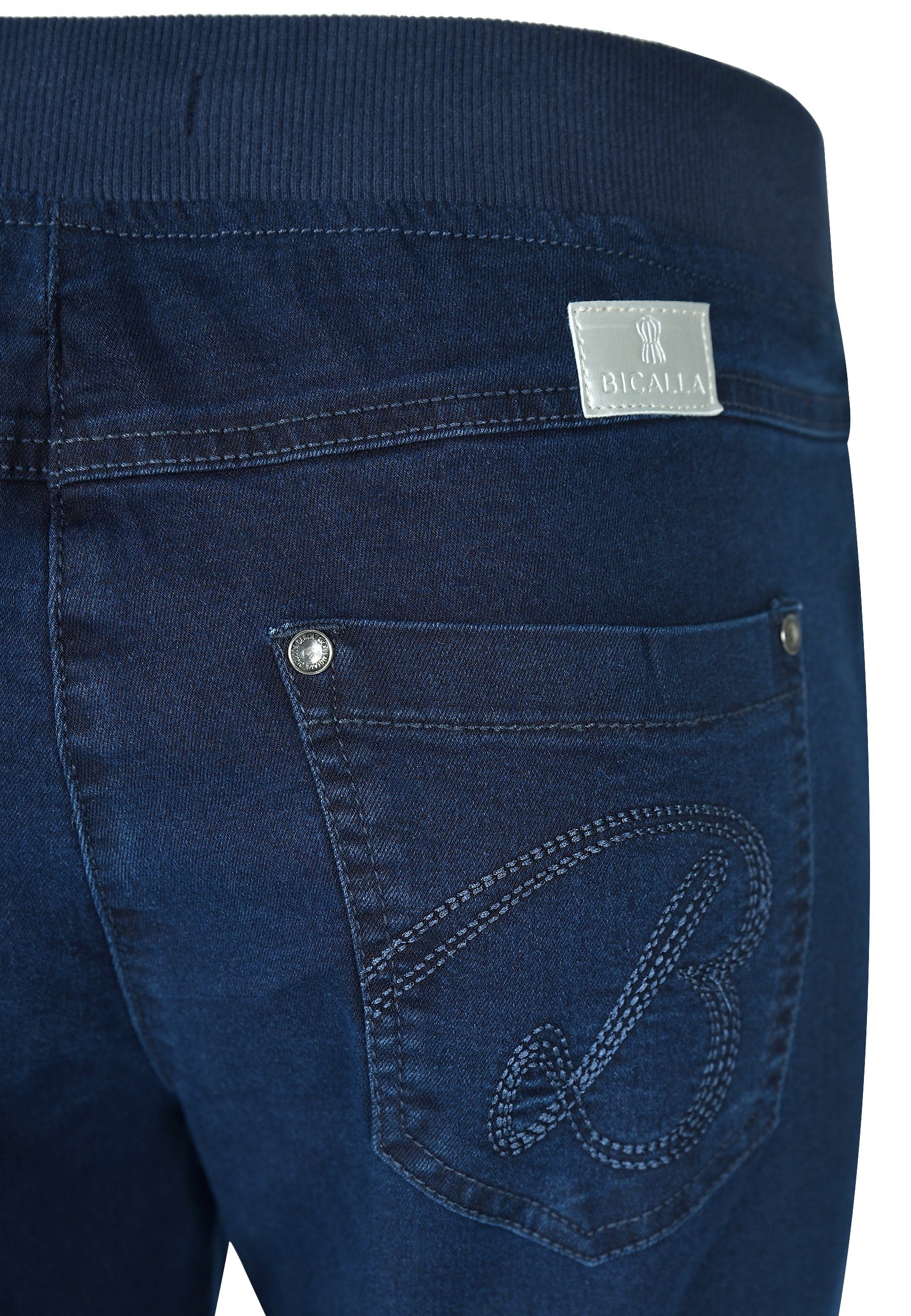 Regular-fit-Jeans 16/navy Comfort (1-tlg) - BICALLA 30