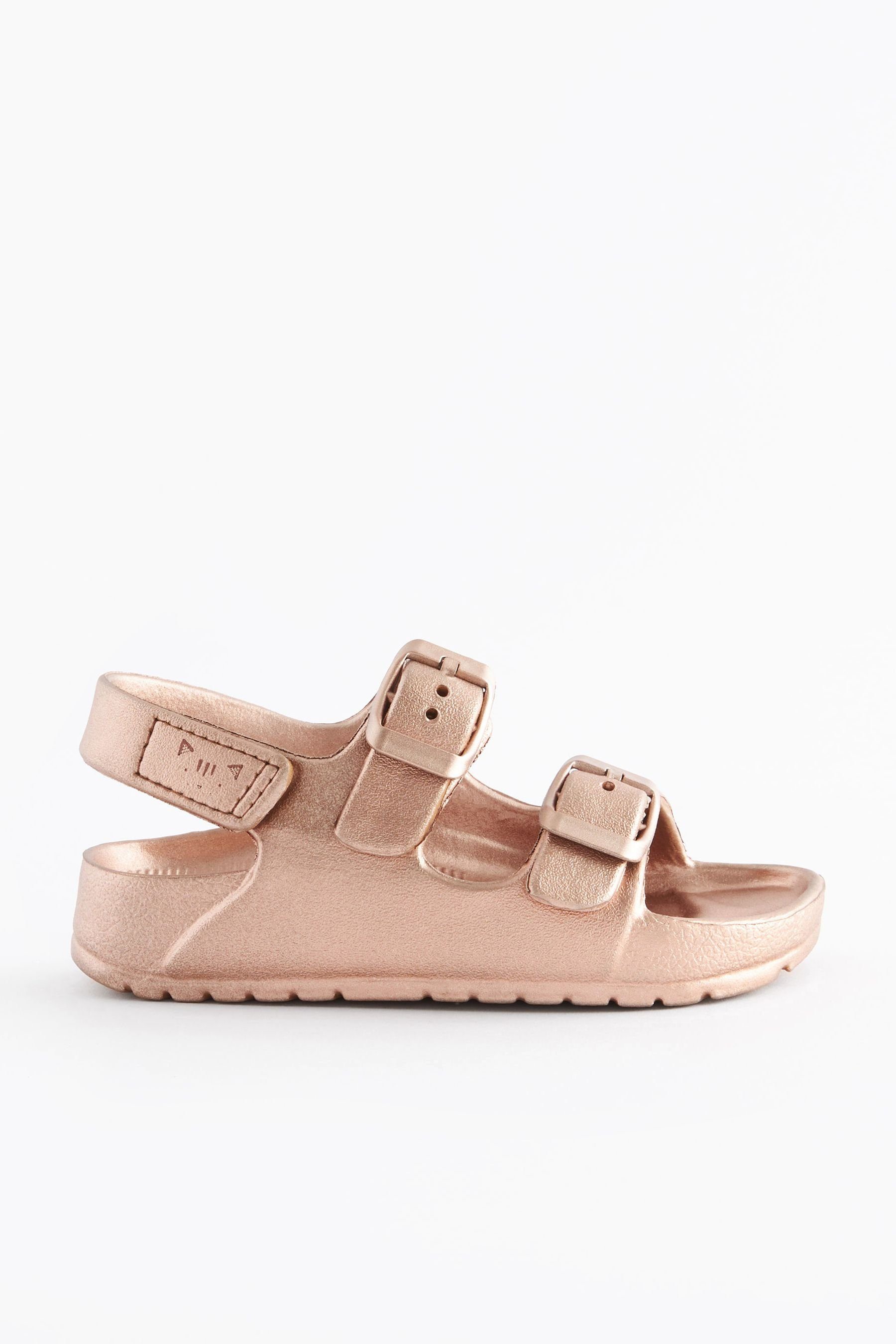 Next EVA-Sandalen mit Knöchelriemen und Doppelschnalle Sandale (1-tlg)