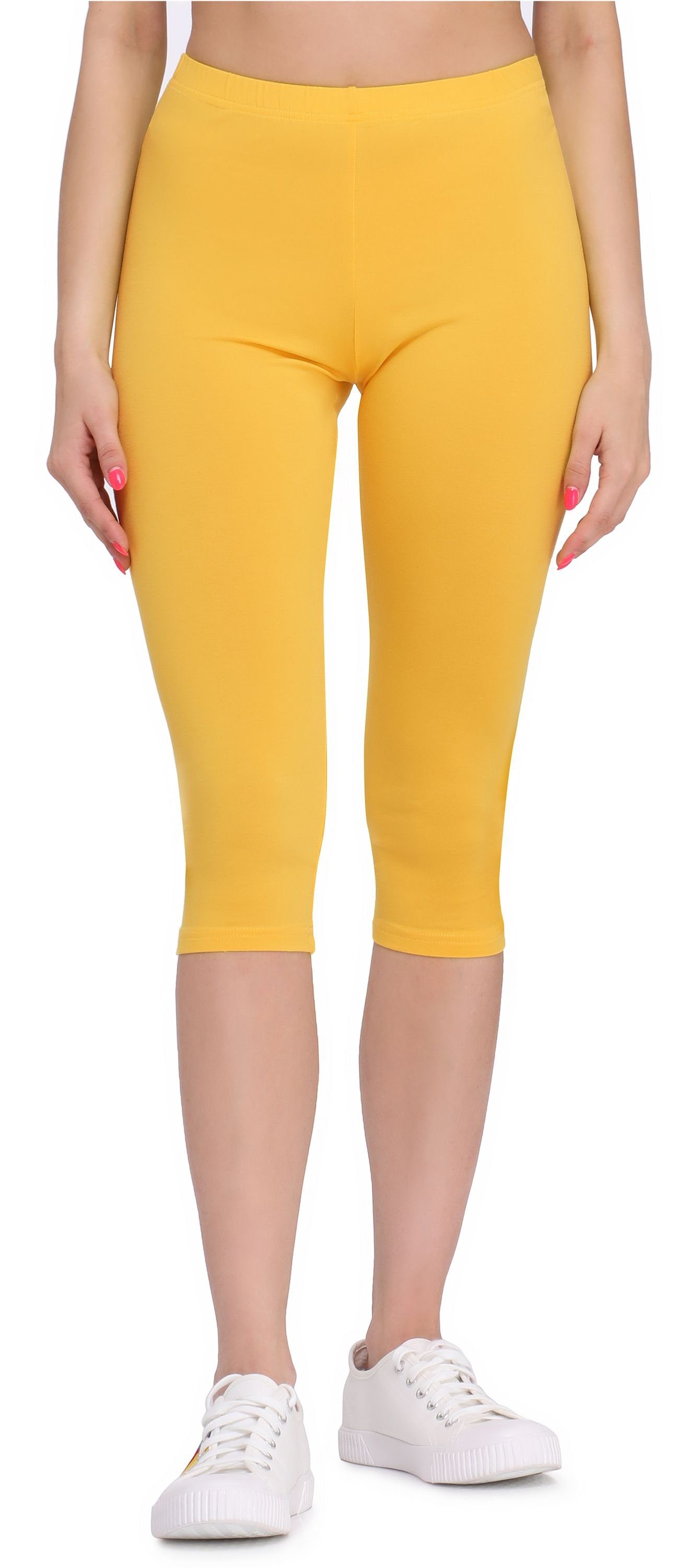 Bellivalini Leggings Damen 3/4 Capri Hose günstig online kaufen