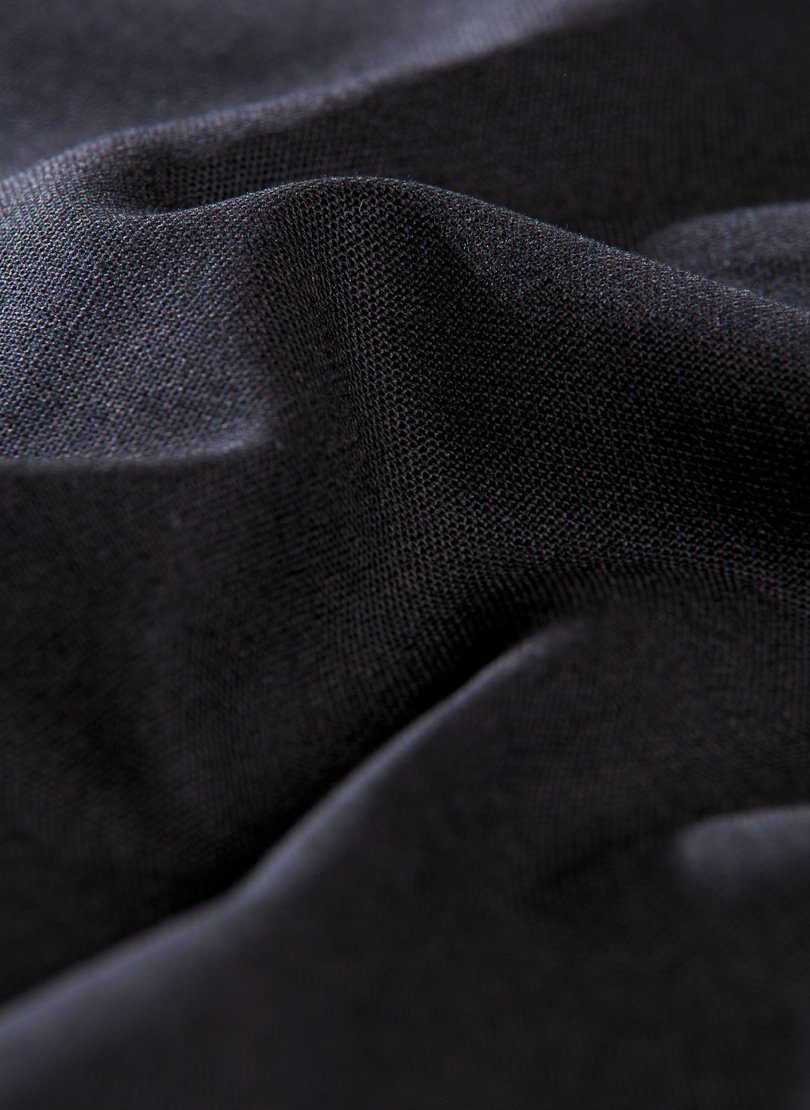 Jerseyhose schwarz 3/4 TRIGEMA Freizeithose Trigema aus Baumwolle