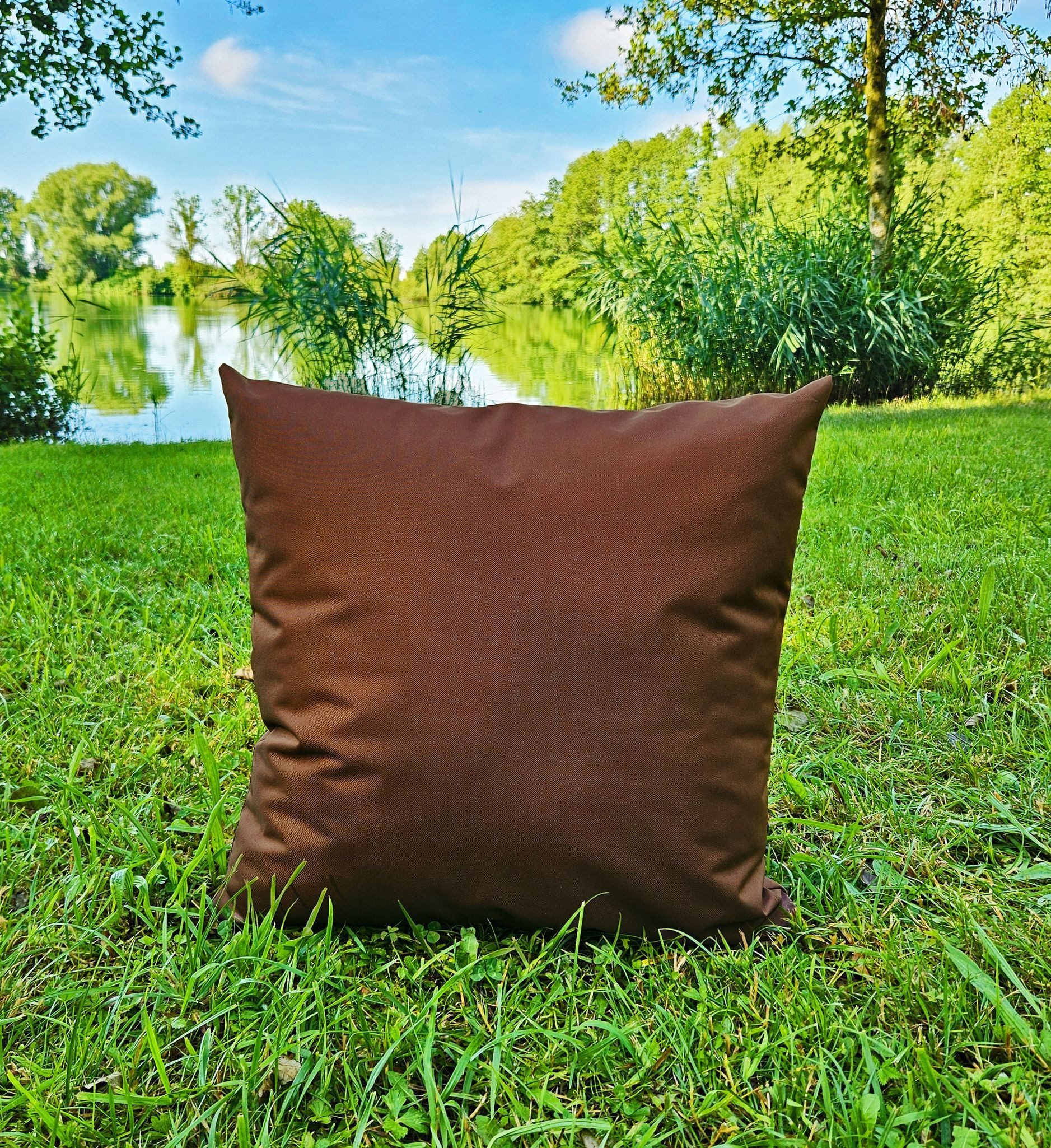 JACK Dekokissen 40x40cm Outdoor Lounge Kissen inkl. XXL Füllung Sitzkissen, starke Füllung, Robust, Strapazierfähig, Wasserabweisend, Innen&Außen