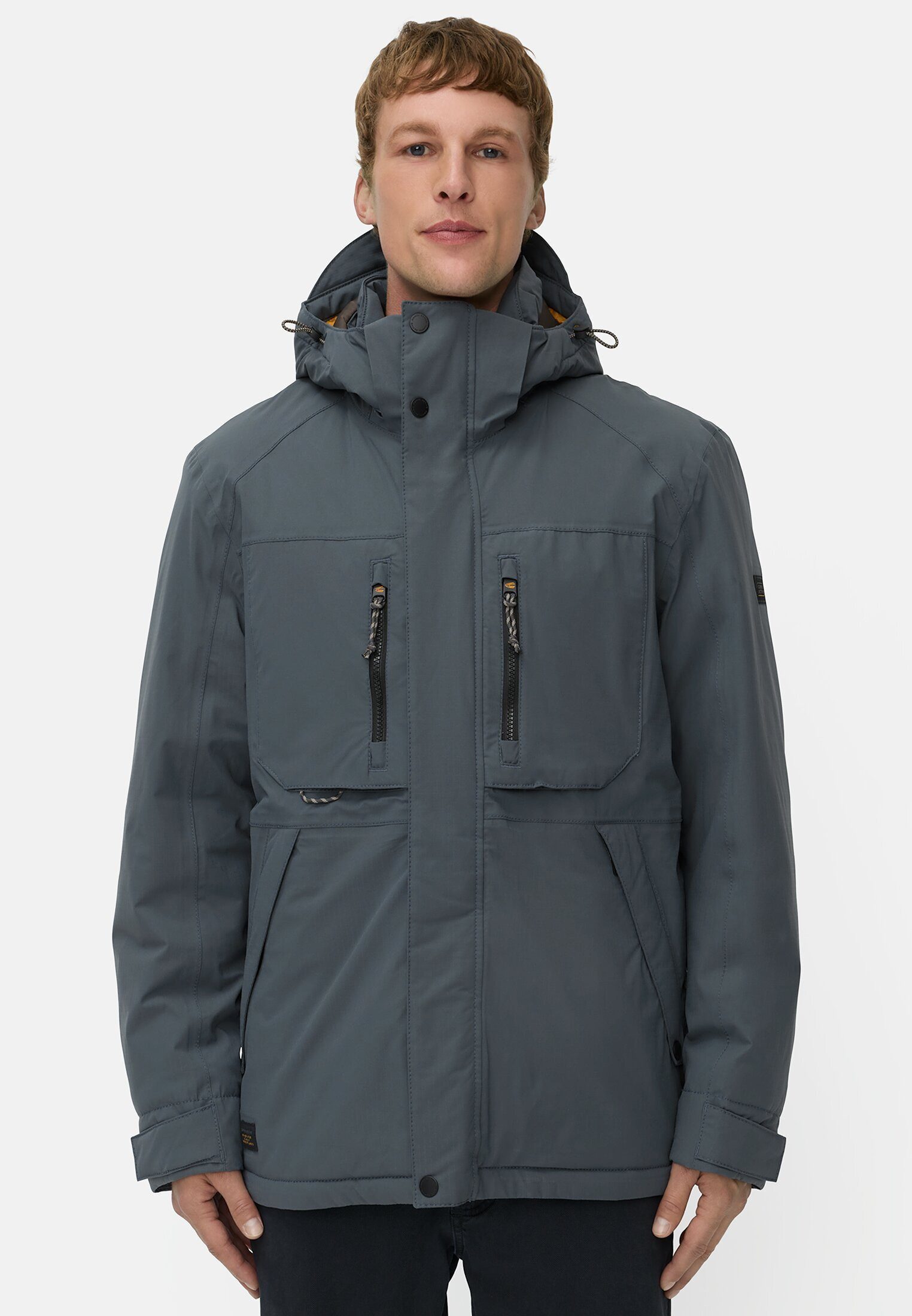 camel active Funktionsjacke mit abnehmbarer Kapuze Langarm Abnehmbare Kapuz günstig online kaufen