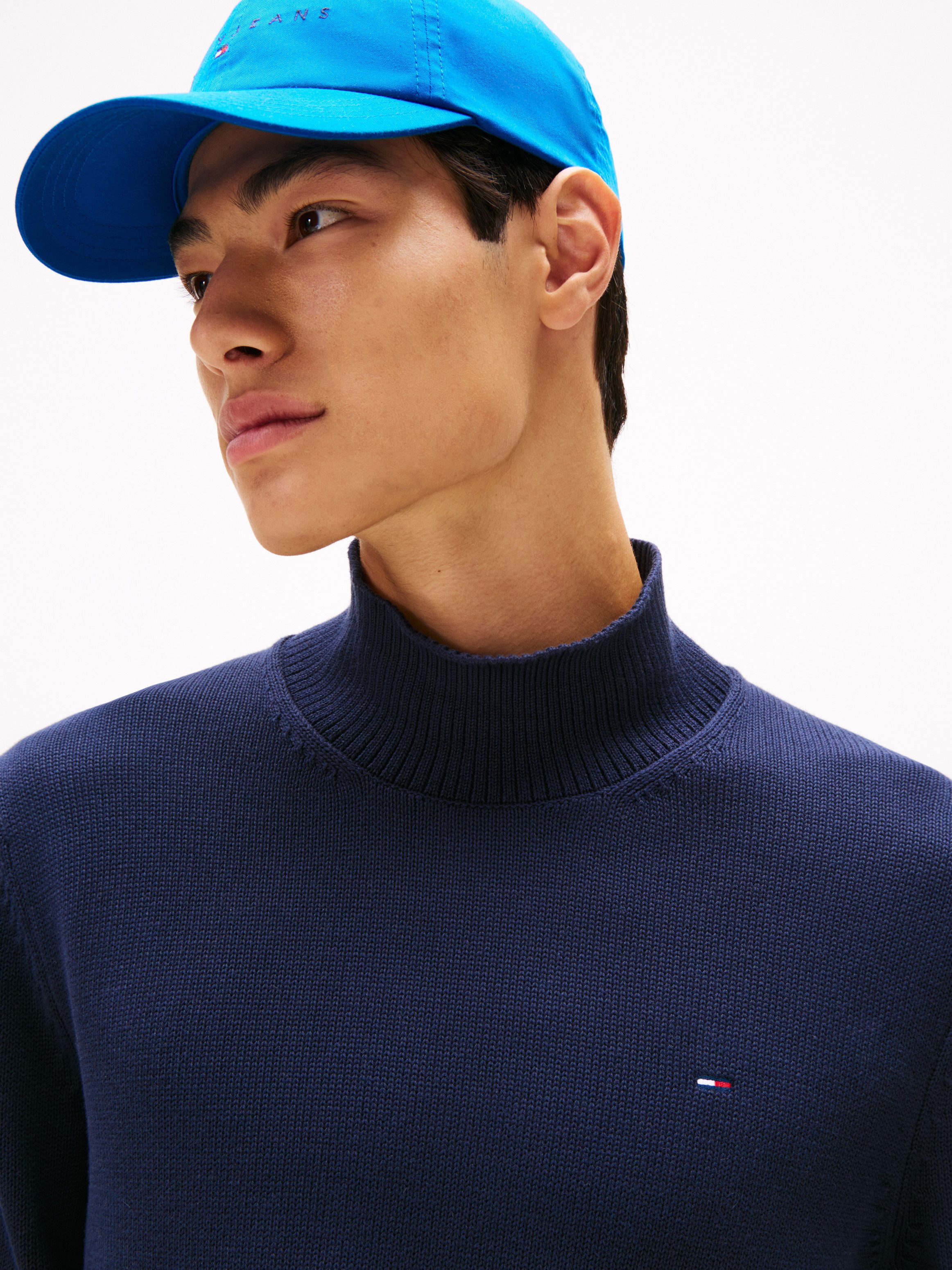 Tommy Jeans Rollkragenpullover TJM SLIM FIT ROLL NECK mit Mock Neck, Strick günstig online kaufen