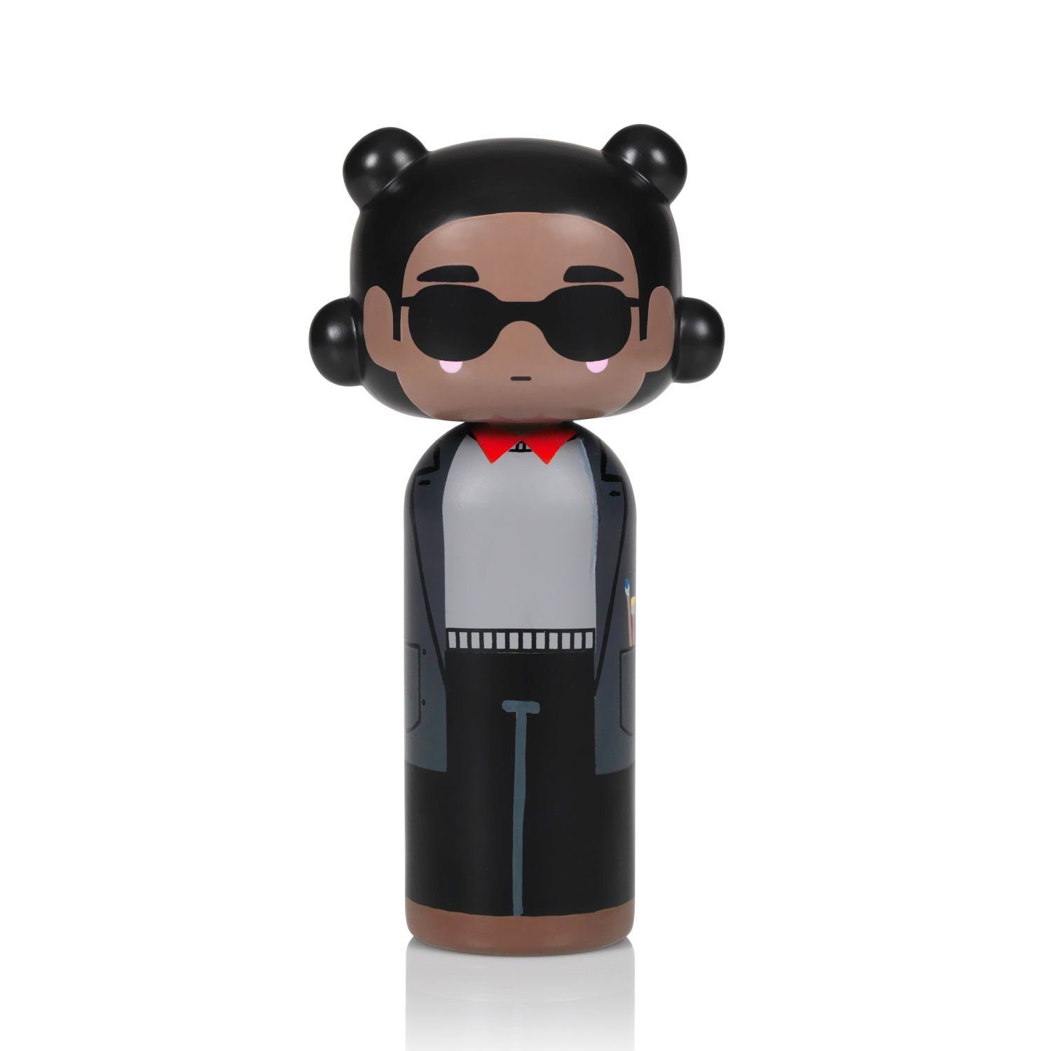 Lucie Kaas Dekofigur Sketch.inc Kokeshi Doll Jean-Michel Basquiat
