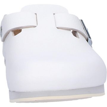 Birkenstock Professional Boston SL Pantolette weiß schmale Weite Sandale