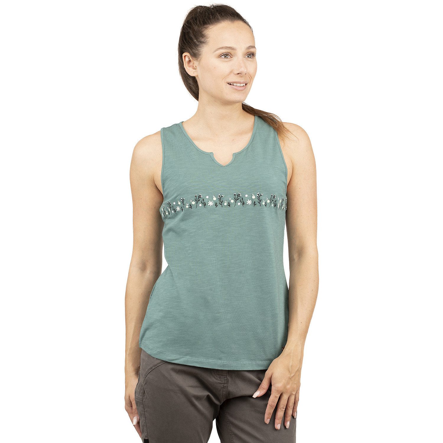 Chillaz T-Shirt Tank Top W KORFU FLOWER MEADOW TOP