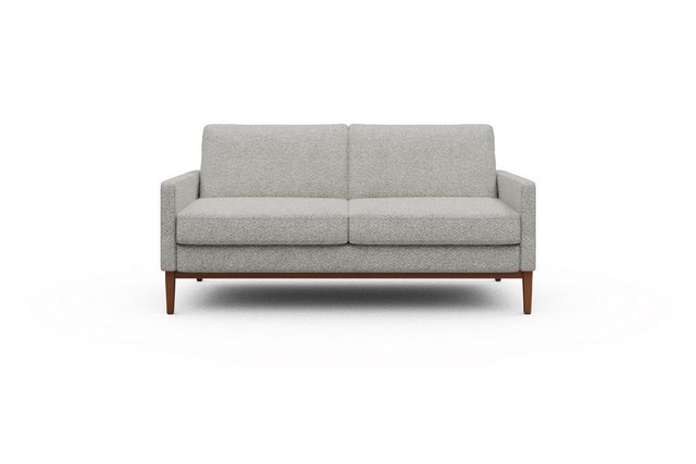 moebelfaktor Sofa Bodo 2,5-Sitzer, Retro-Design, elegante Linien, stabile H günstig online kaufen
