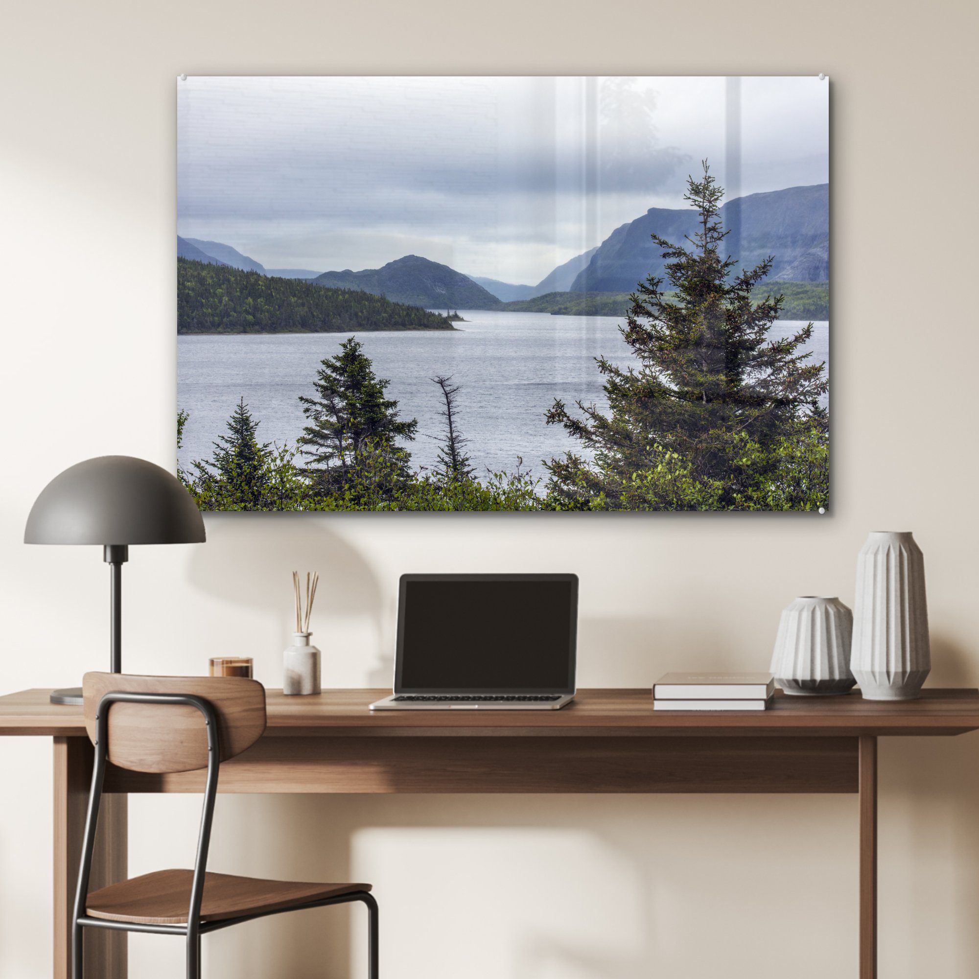 (1 Morne Schlafzimmer Park in Acrylglasbild St), National Mehr & Wohnzimmer Acrylglasbilder Kanada, MuchoWow in Gros