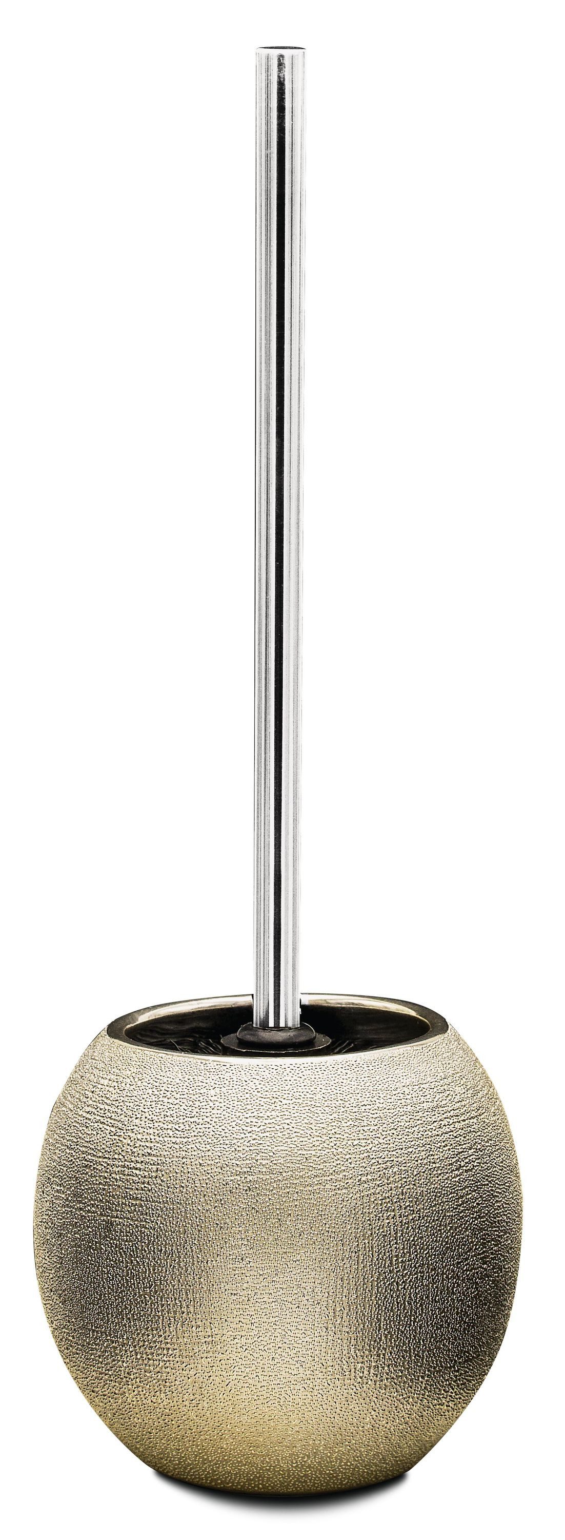 Badaccessoire-Set WC-Bürste Lucida goldfarben