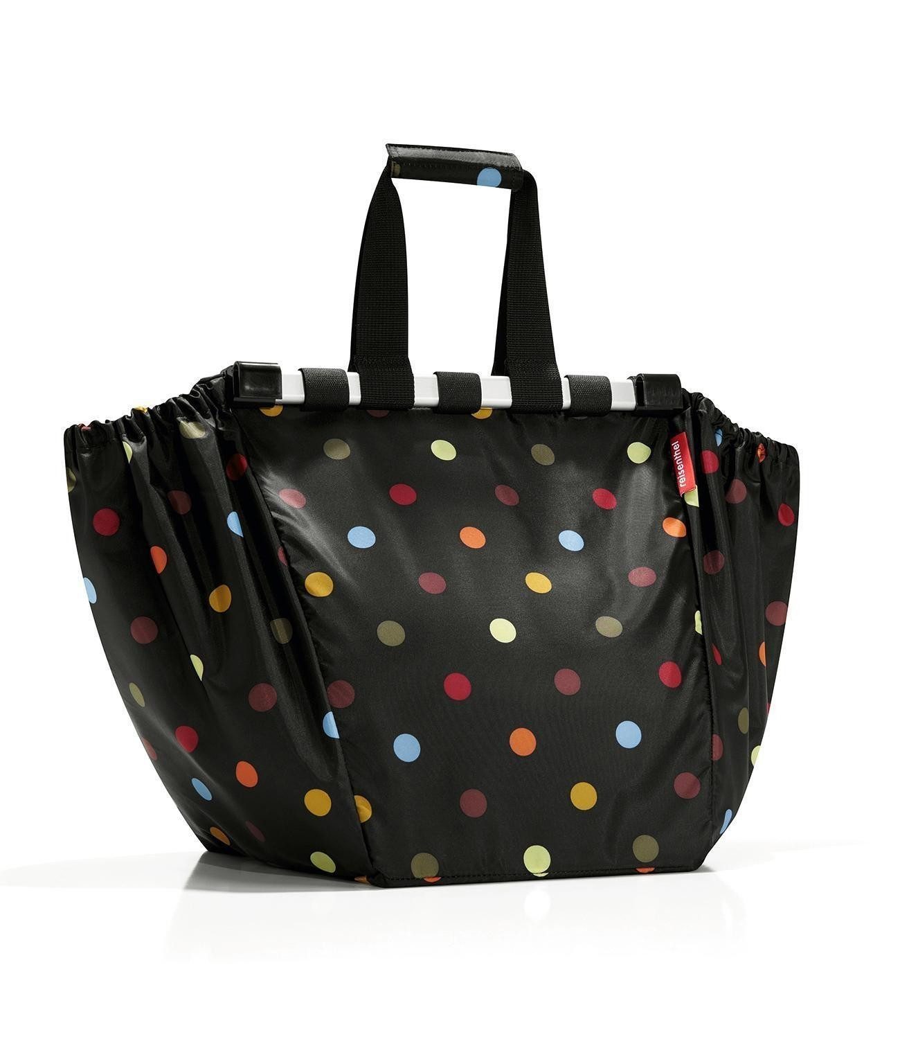 REISENTHEL® Einkaufsshopper EASYSHOPPINGBAG, Mehrfarbig, Schwarz, Polyester, 30 l, Wasserabweisend, mit Griffen