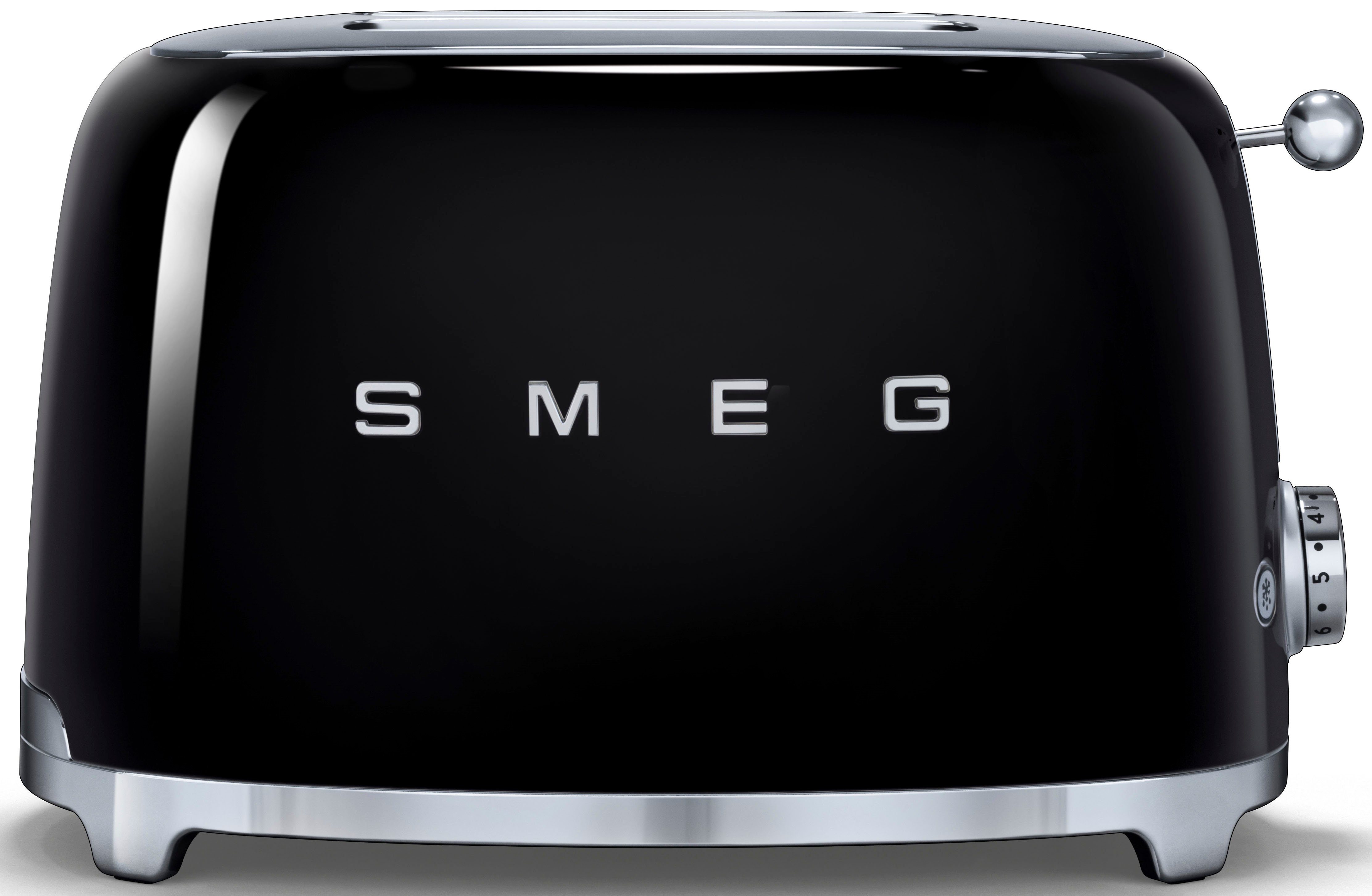 Smeg Toaster TSF01BLEU, für 2 Scheiben, 950 W