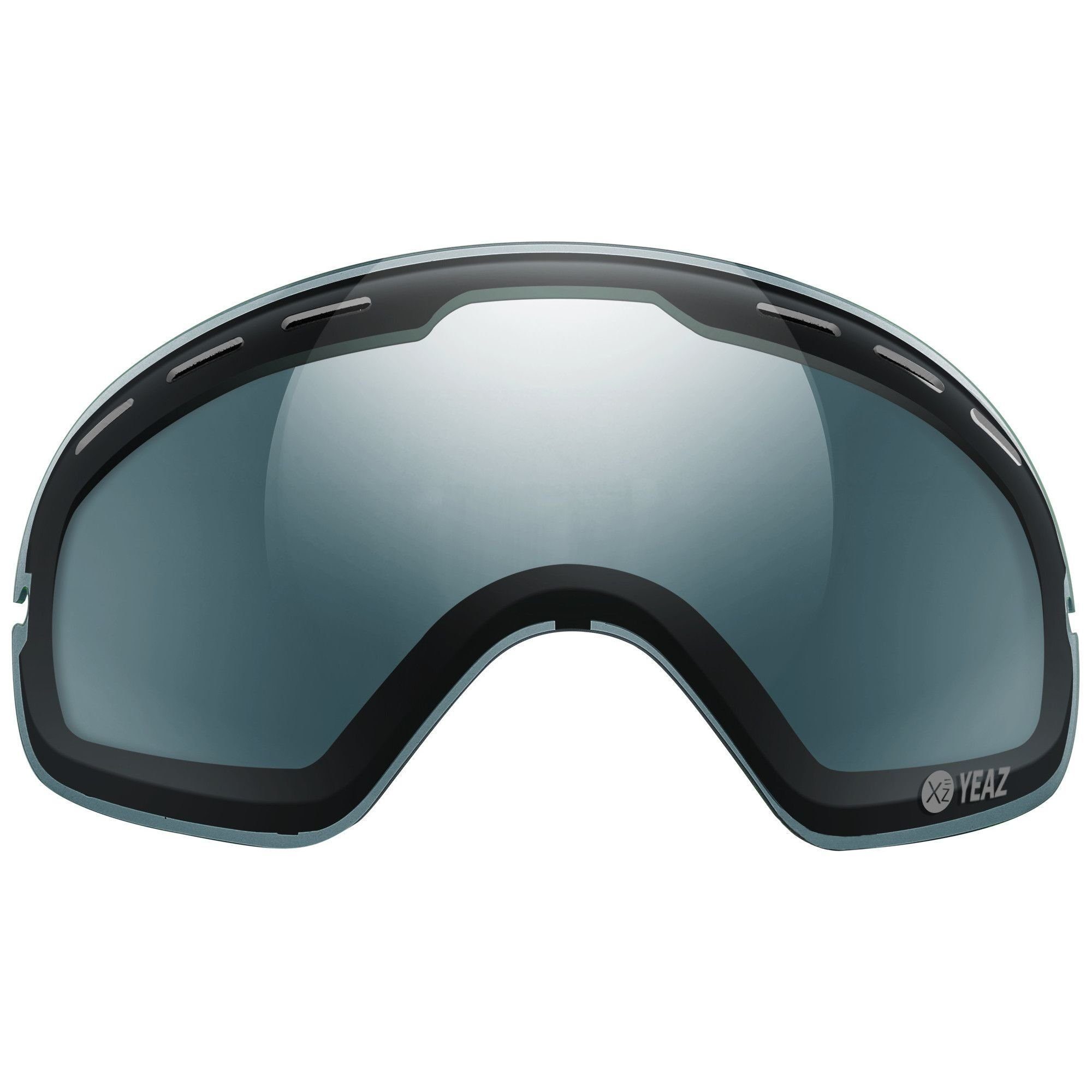 YEAZ Skibrille XTRM-SUMMIT polarisiertes Wechselglas, mit Rahmen, Wechselglas für XTRM-SUMMIT mit Rahmen Skibrille