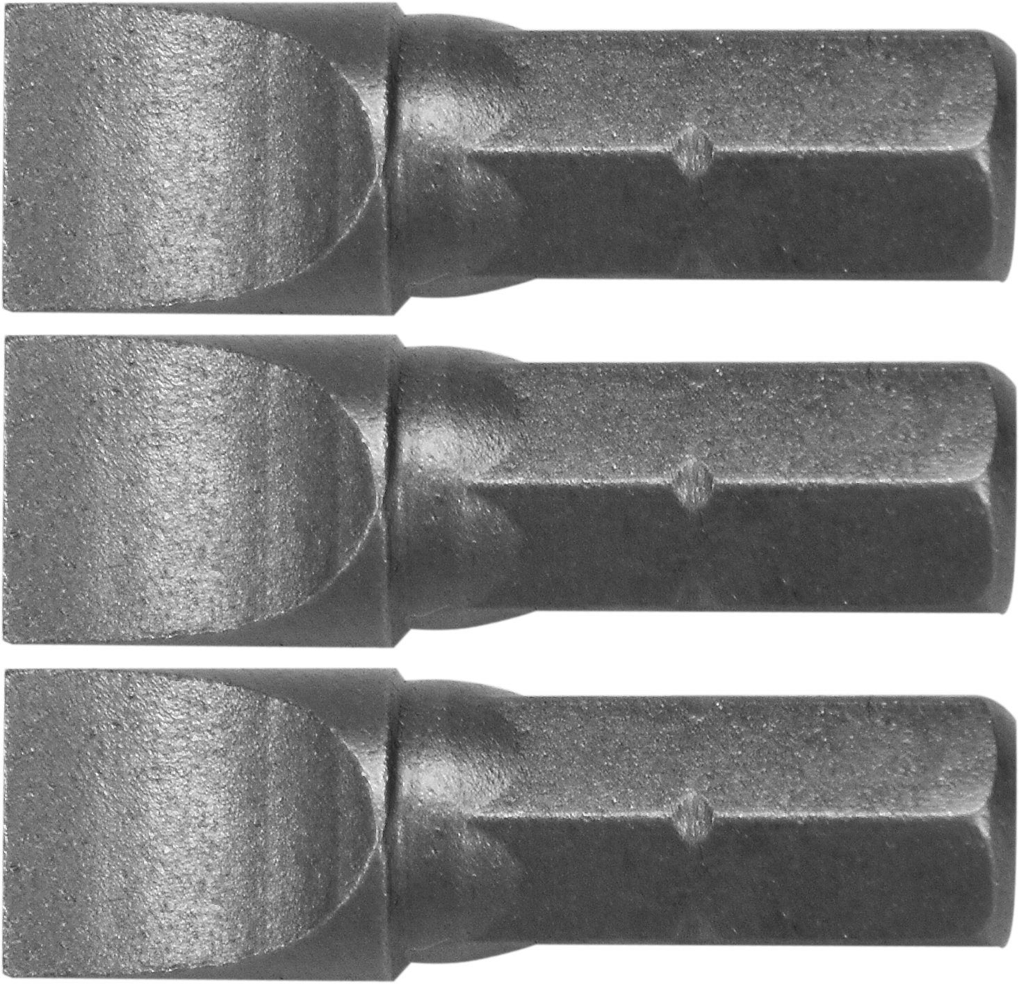 TRIZERATOP Bit-Set Präzisions-Bits 8 mm 1/4" x 25 mm, 3-teilig, Präzisions-Bits 8 mm 1/4" x 25 mm, 3-teilig, 3-St., Präzisions-Bits 8 mm 1/4" x 25 mm, 3-teilig