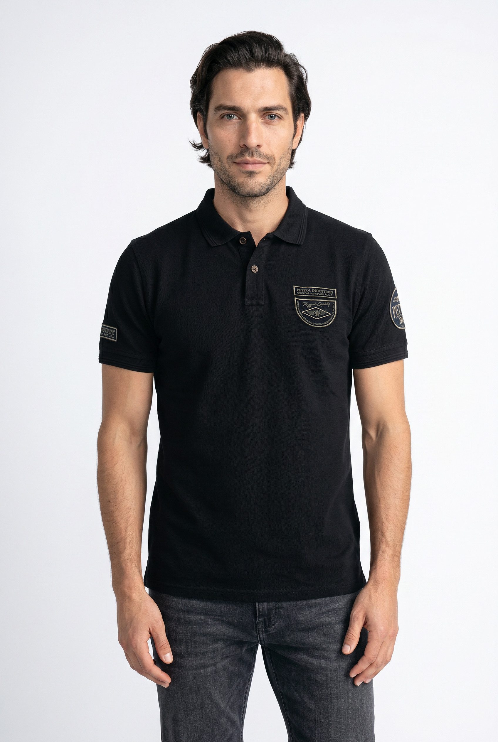 Petrol Industries Poloshirt Men Polo Short Sleeve mit Logo Stickereien
