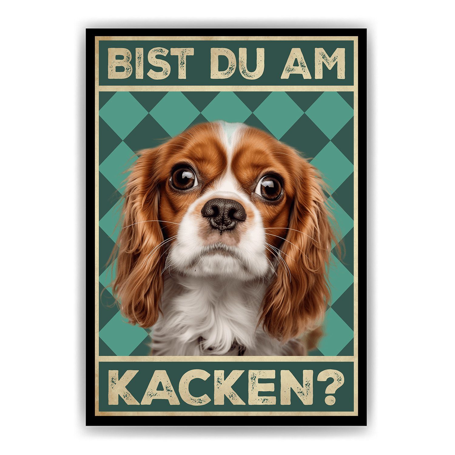 Tigerlino Poster Bist du am Kacken? günstig online kaufen