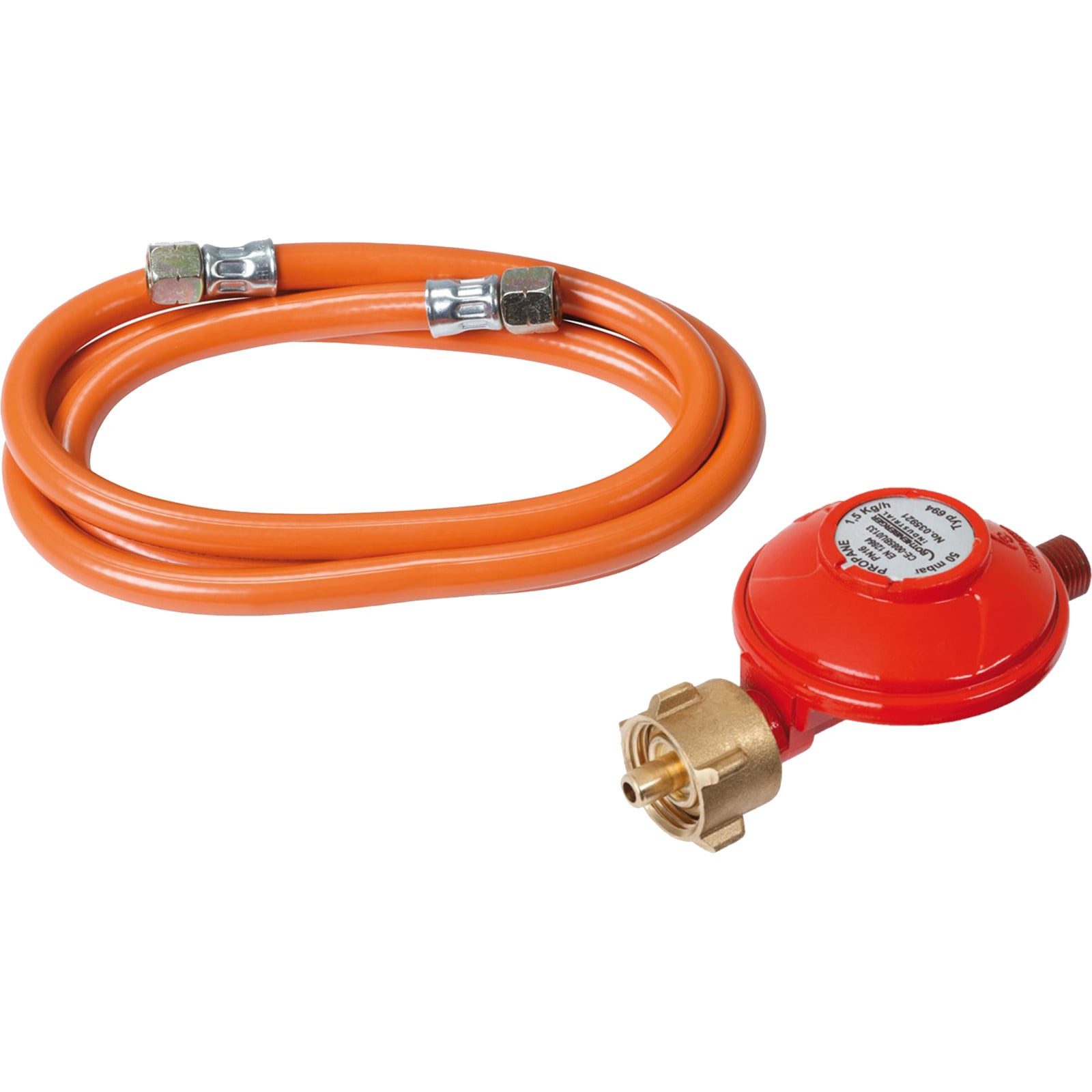 Rothenberger Industrial Gasdruckregler ROTHENBERGER Industrial Set 1,5 m Gasschlauch & Druckregler Propan 50