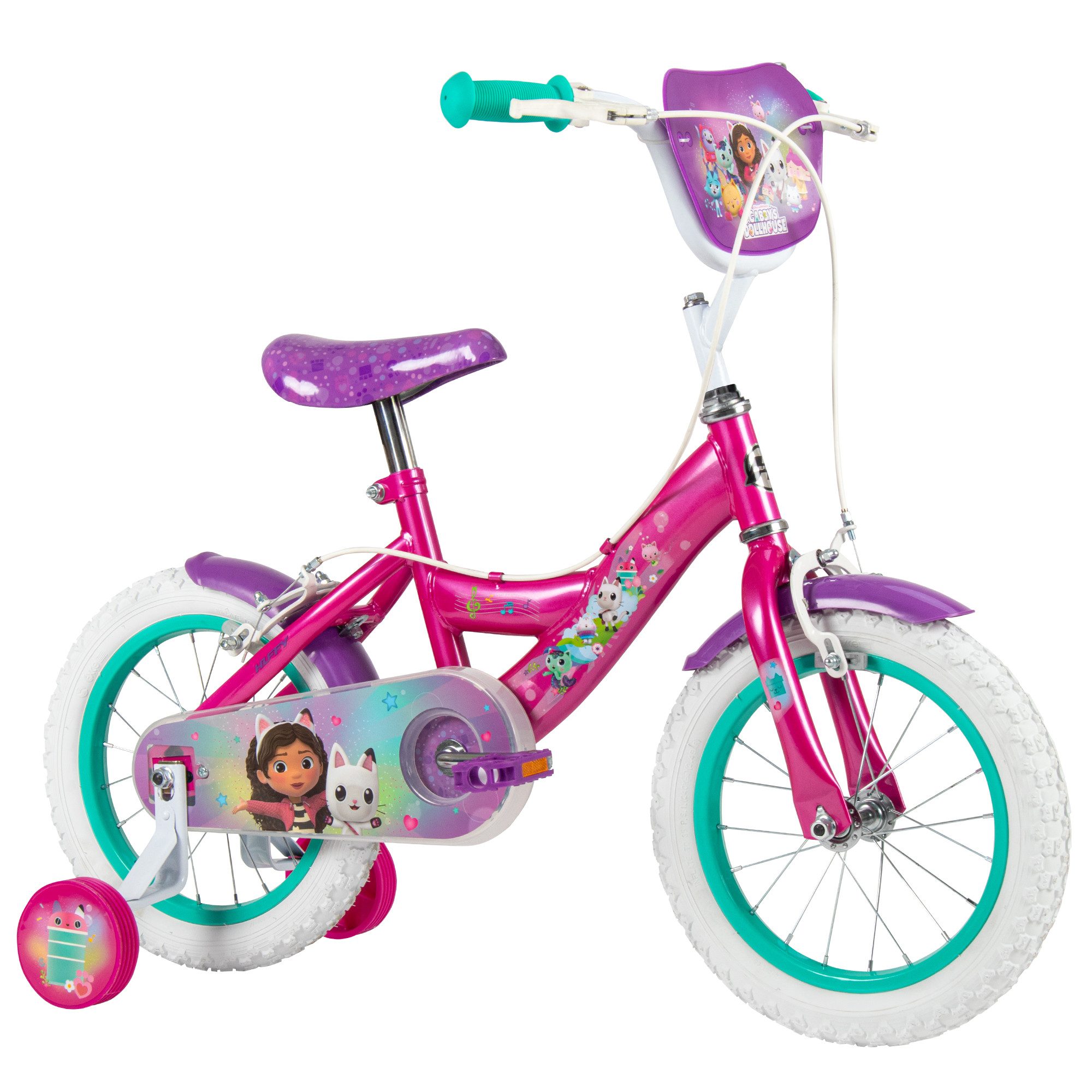 Huffy Kinderfahrrad Gabby's Dollhouse 14-Zoll-Kinderfahrrad von Huffy