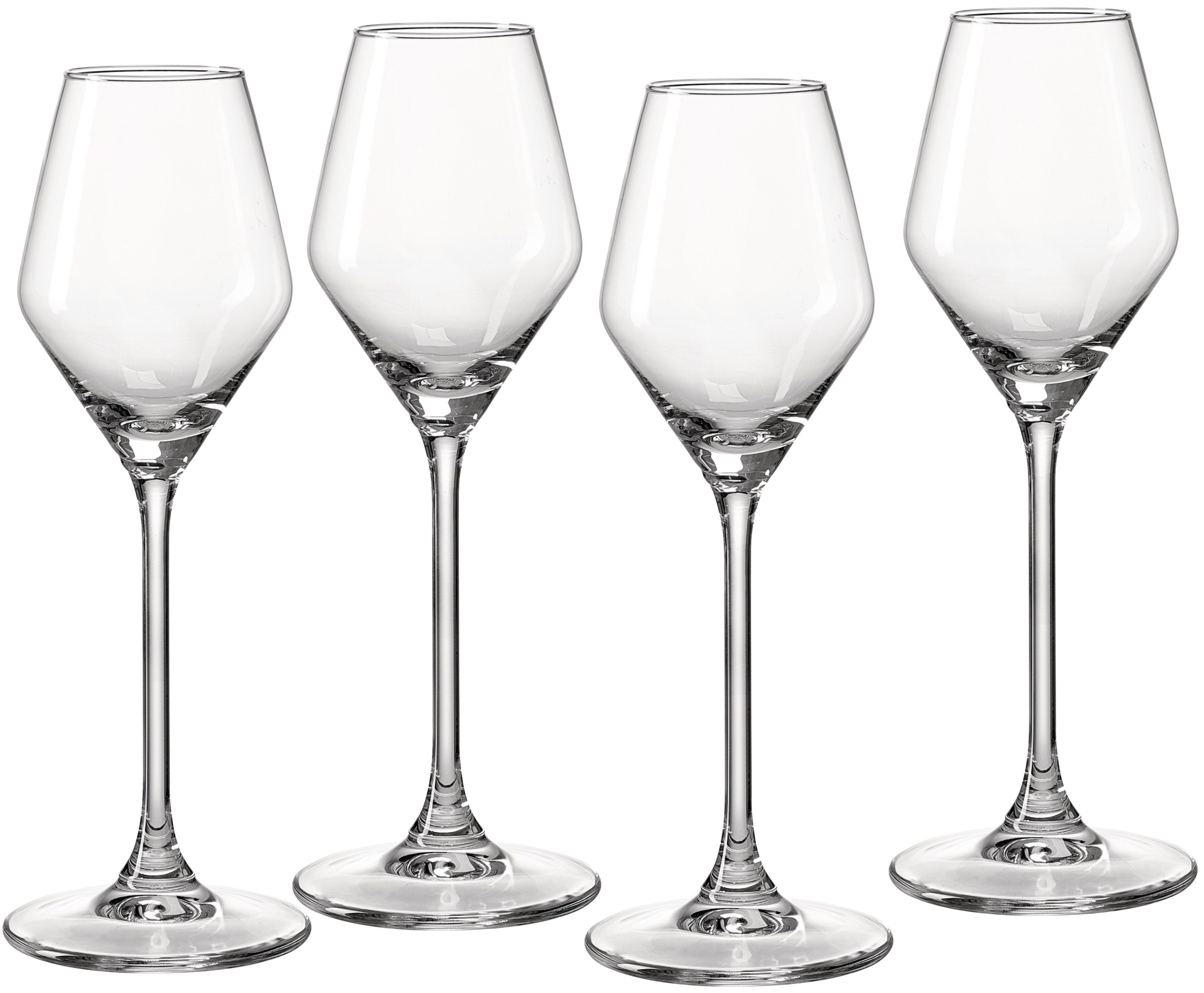 Ritzenhoff & Breker Likörglas Rumba, 4-tlg., Glas, 4er Set, je 140 ml