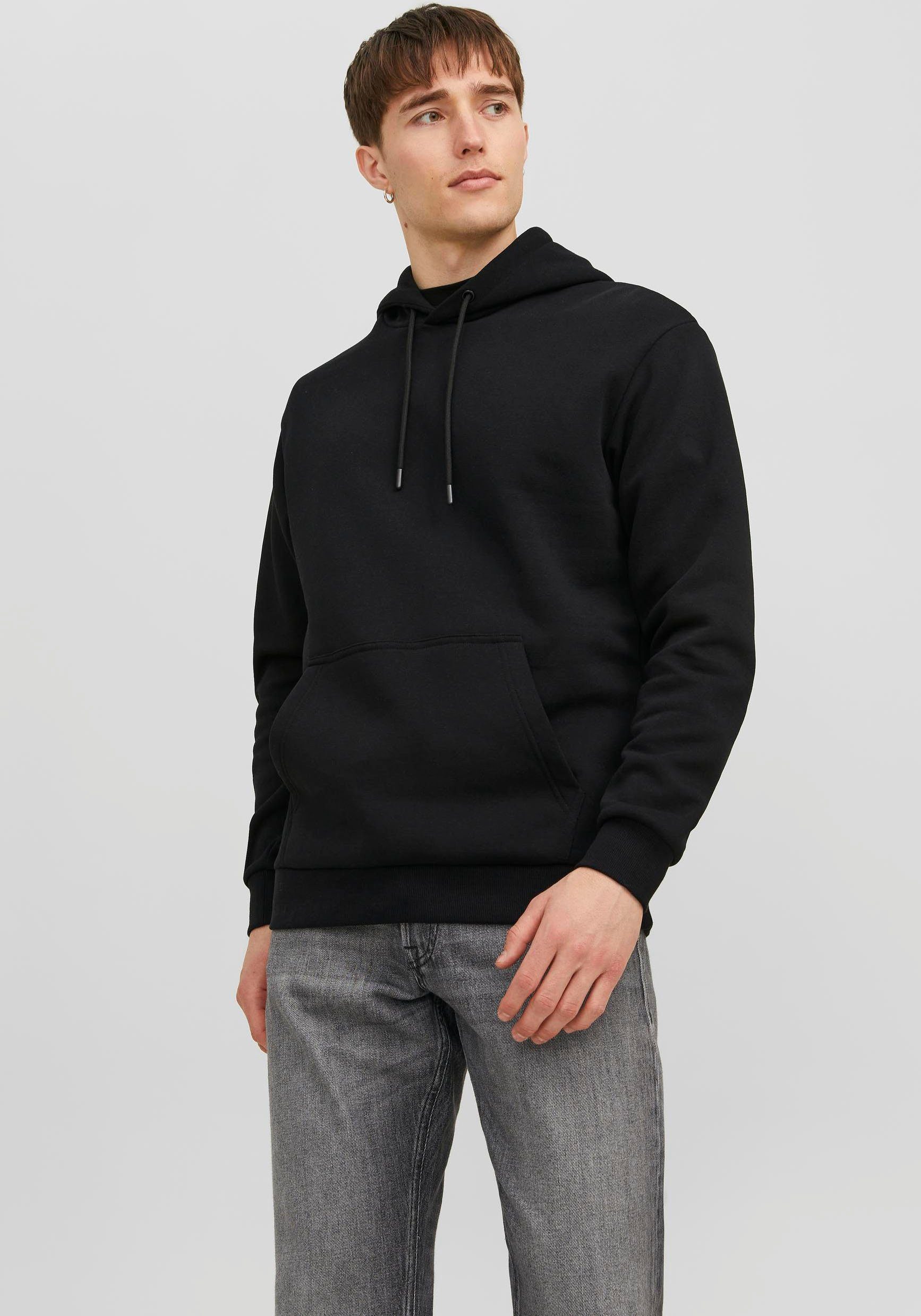 Jack & Jones Herren Hoodie Kapuzenpullover JJEBRADLEY- Relaxed Fit günstig online kaufen