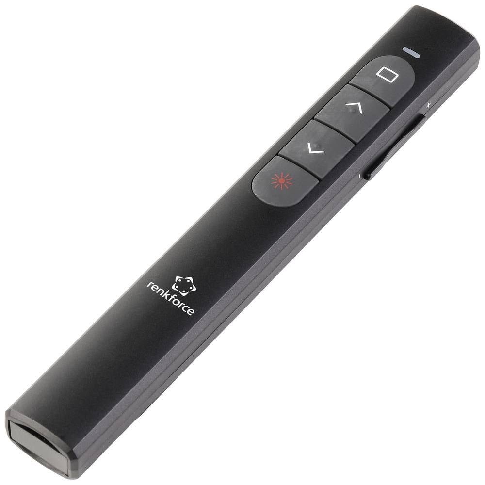 Renkforce RF-PLP-201 2.4G Presenter mit Laser-Pointer RF-5253052 Presenter (inkl. Laserpointer)