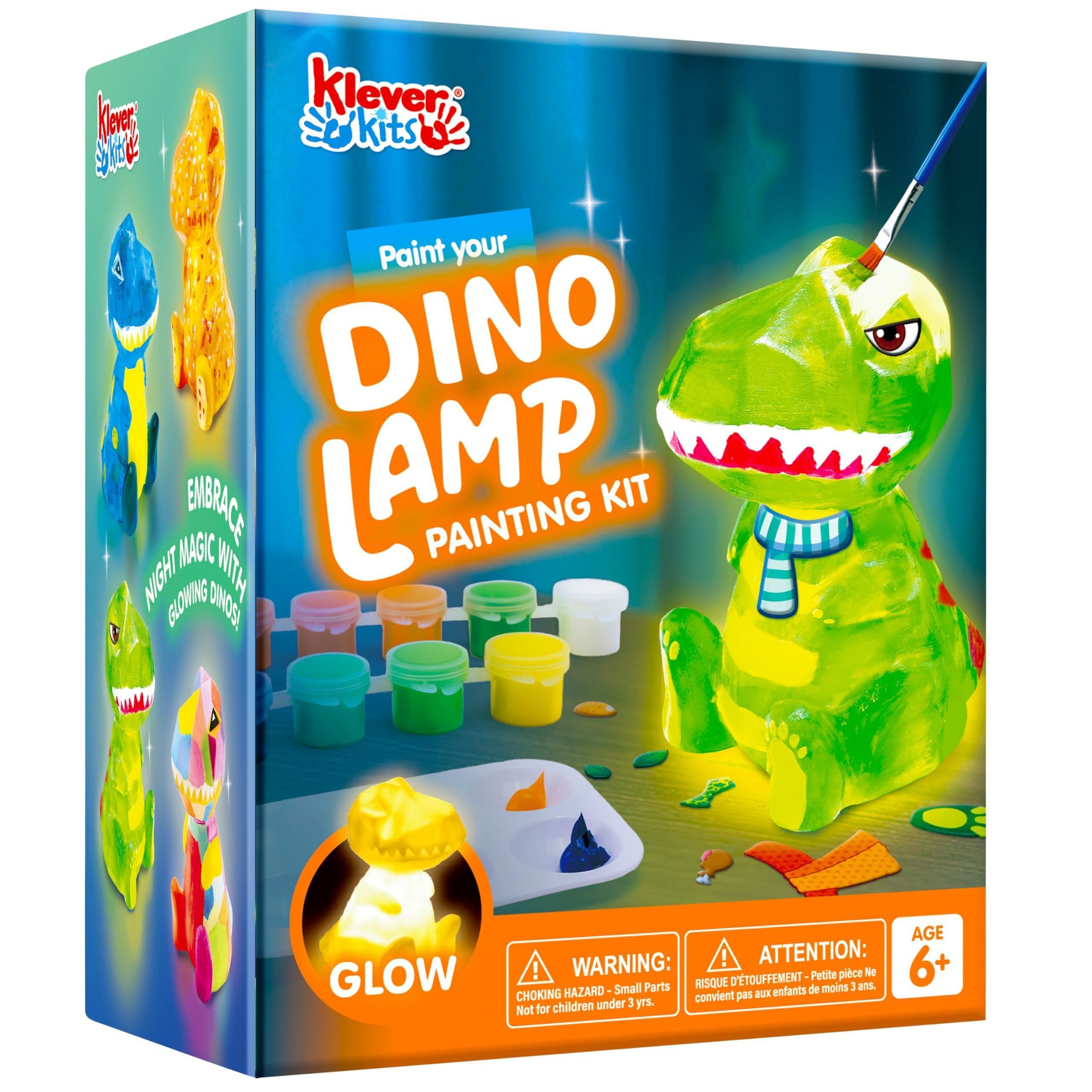 Klever Kits Bastelscheren Klever Kits Dinosaurier Lampe Bastelset Kinder ab 6+ jahre