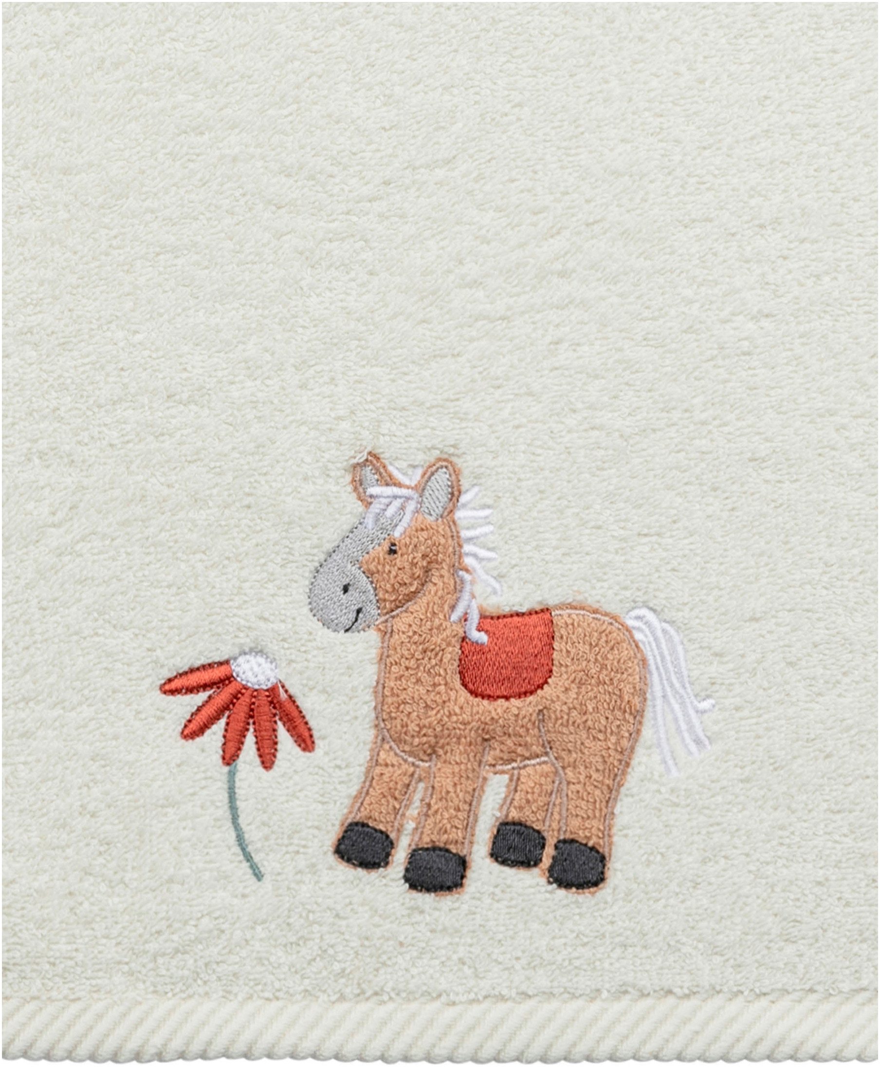 Sterntaler® Schmusetuch Geschenk-Set Bauernhof Pferd