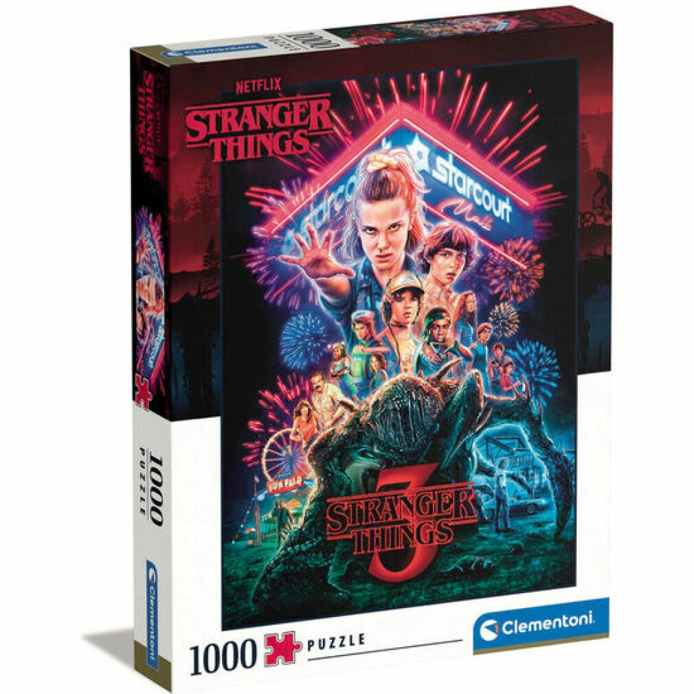 Clementoni® Puzzle Stranger Things Puzzle Season günstig online kaufen