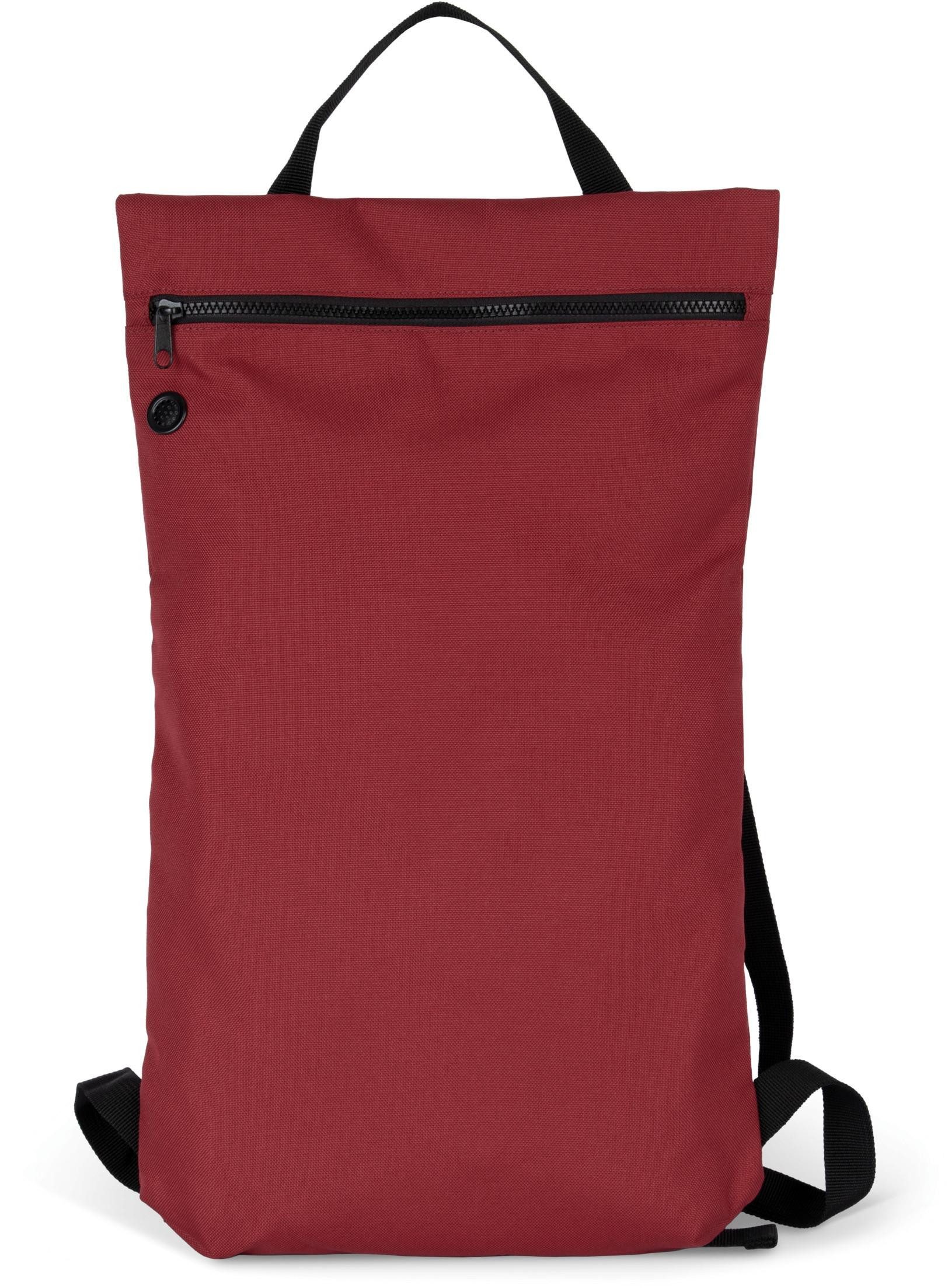 Freizeitrucksack Flacher recycelter City-Rucksack
