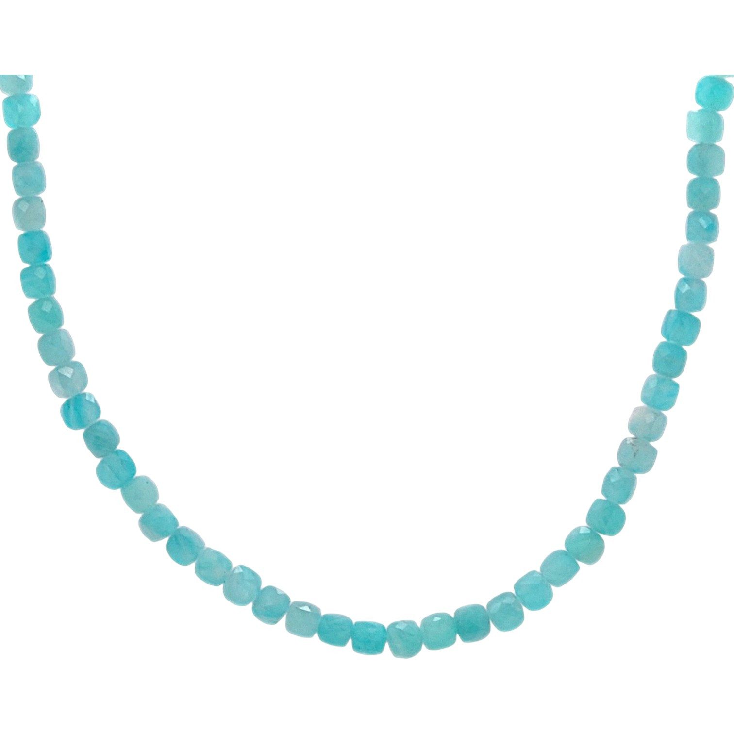 Sogni d'oro Collier mit peruanischem Amazonit, Silber 925