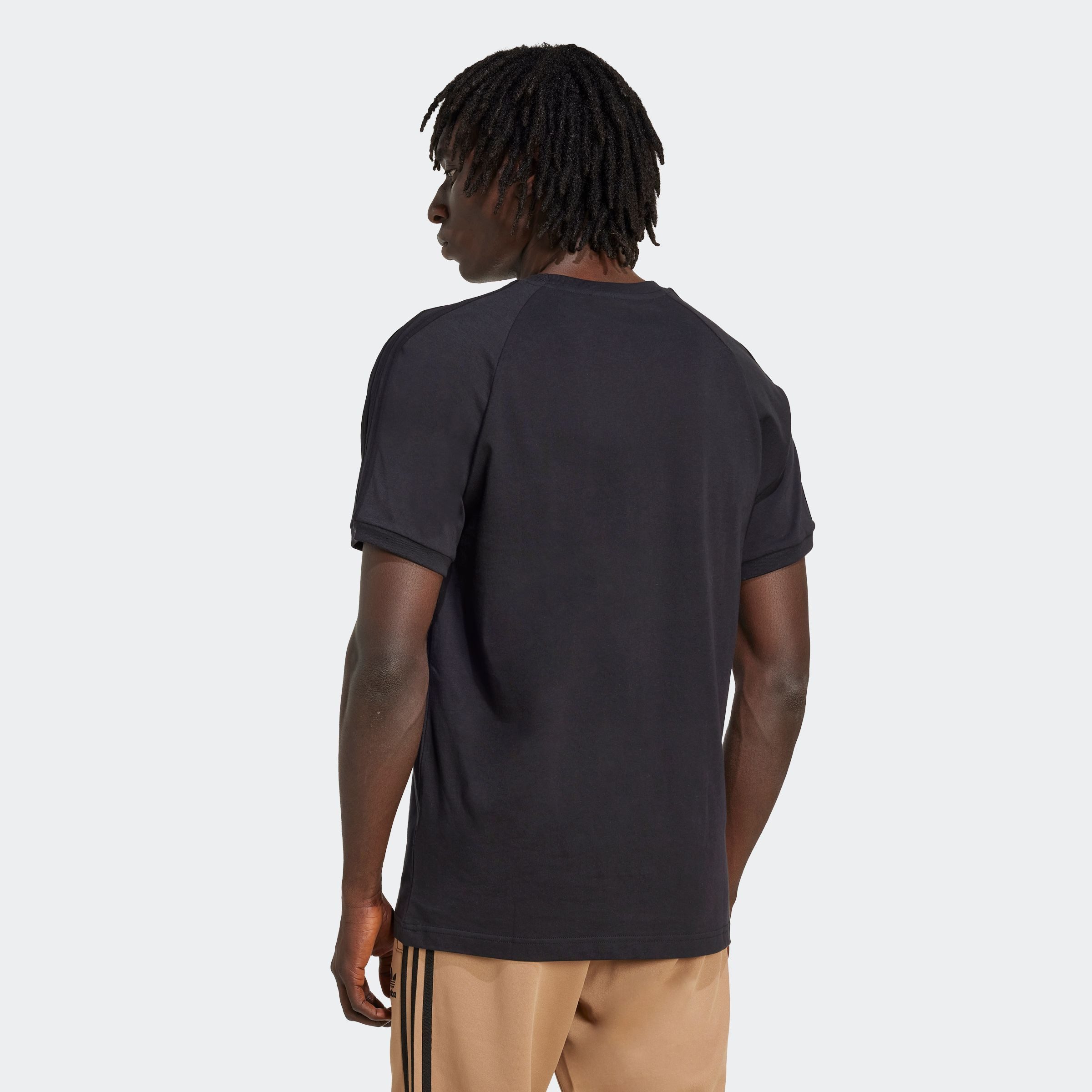 adidas Originals T-Shirt 3-STRIPES TEE schmale Passform, Kurzarm, mit kontr günstig online kaufen