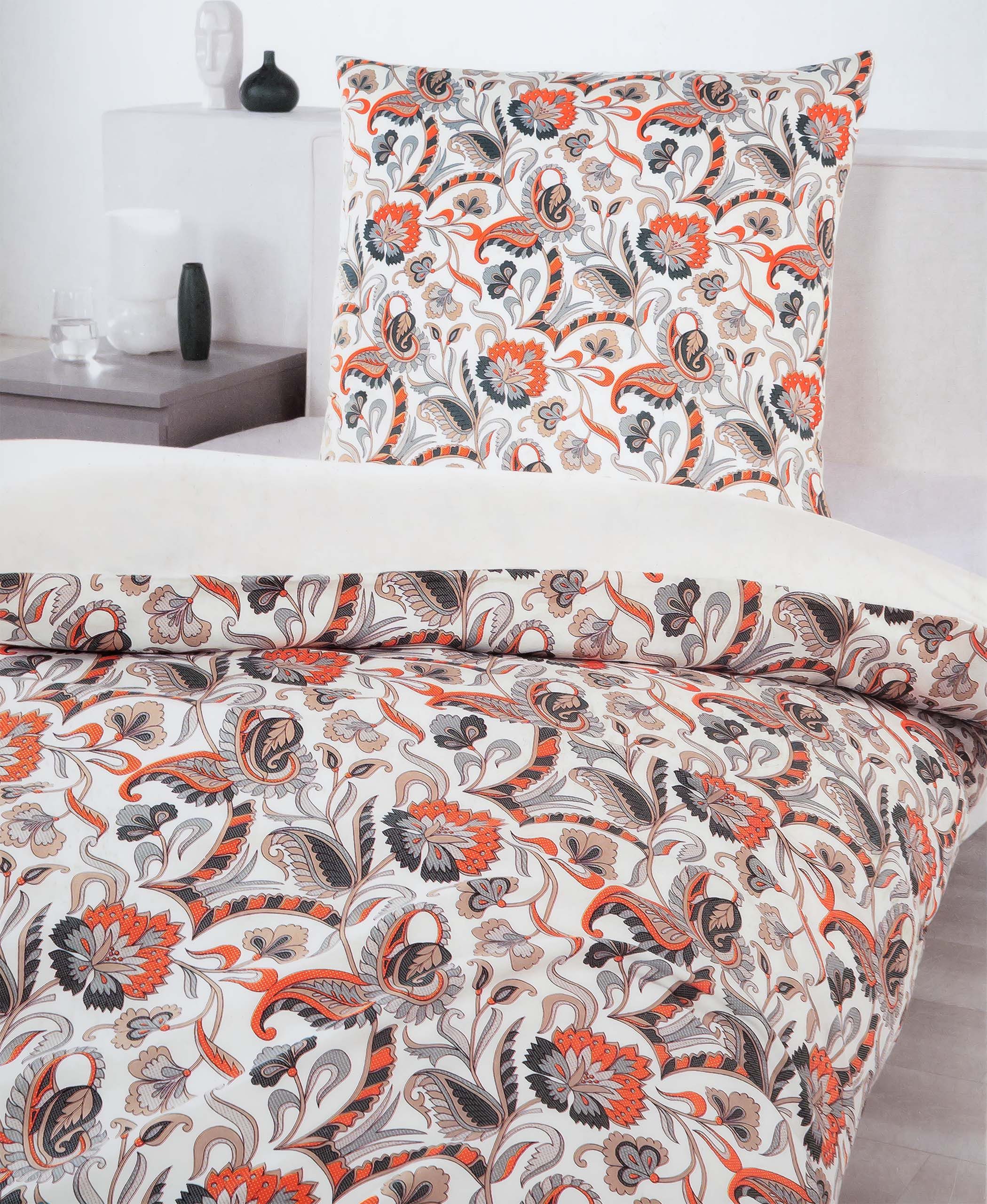 Novitesse Bettwäsche Satin Bettwäsche aus 100 % Baumwolle mit Reißverschlus günstig online kaufen