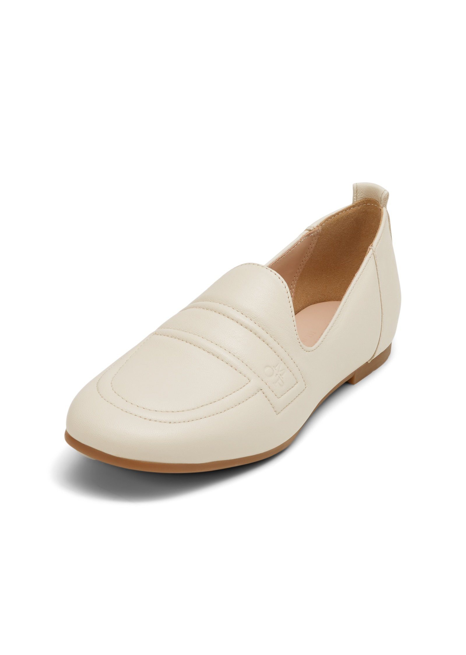 Marc O'Polo aus softem Schafsleder Loafer beige