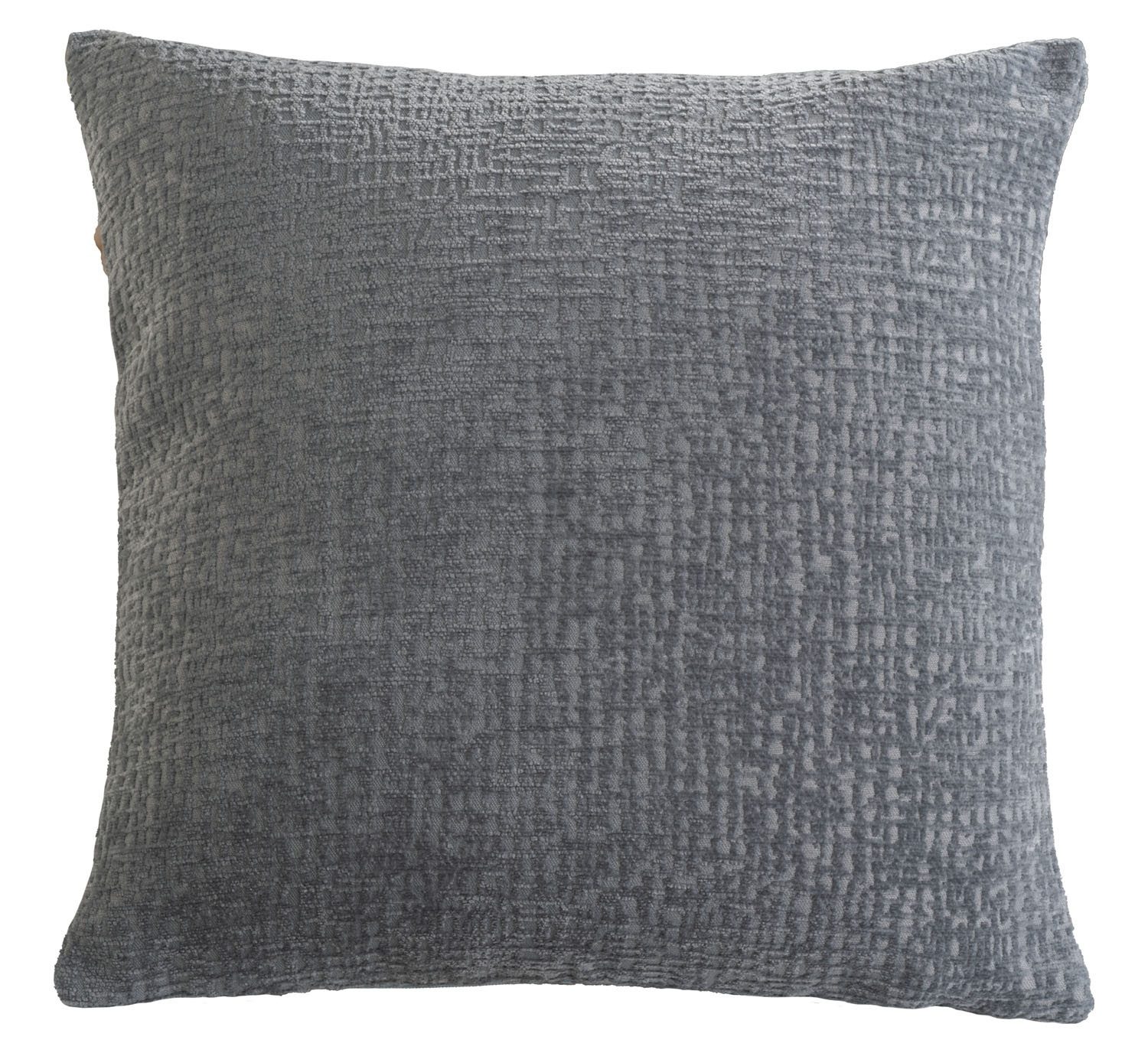 Kissenhülle PENZBERG, 40 x 40 cm, Silbergrau, Polyester, mit Reißverschluss