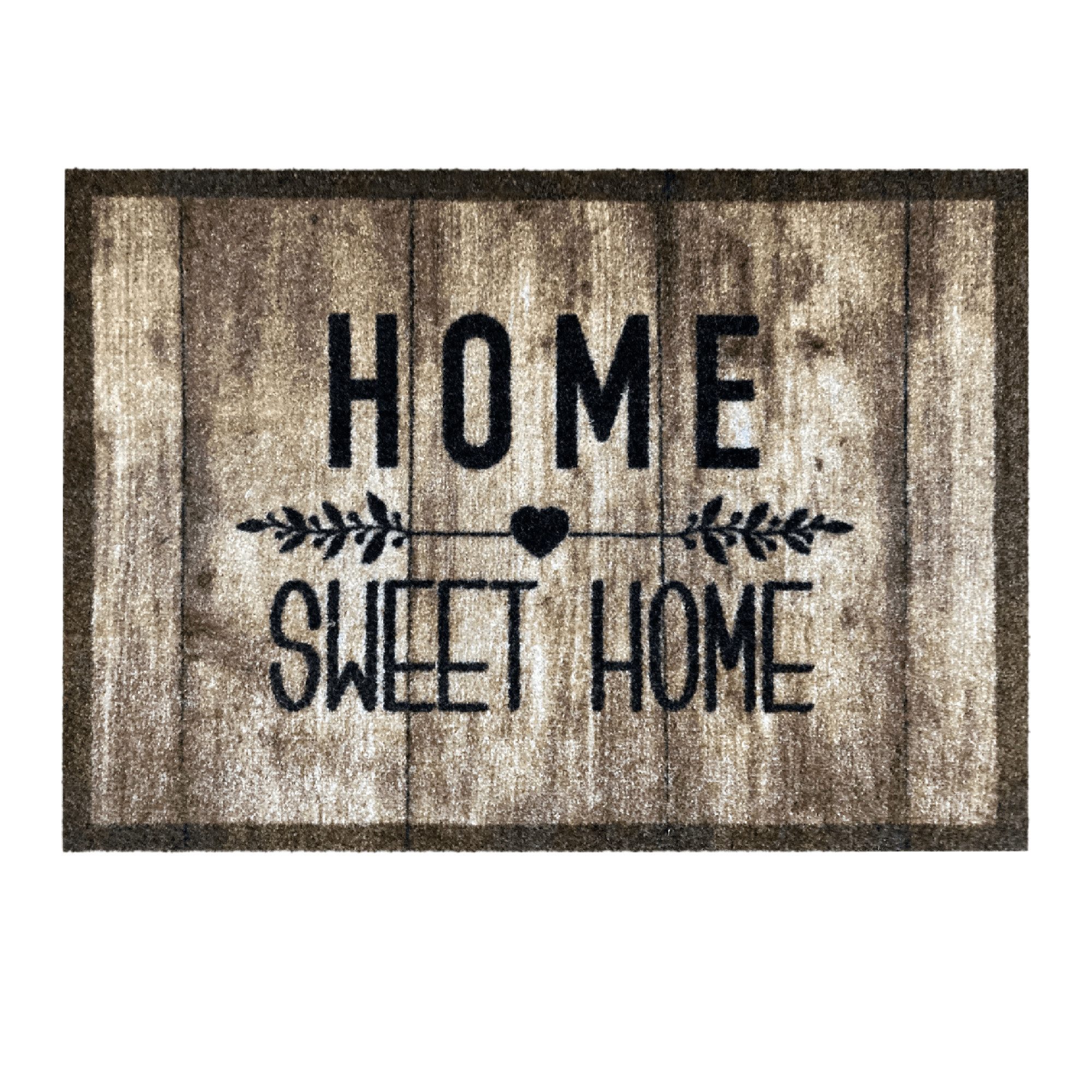 akzente Fußmatte Listen Home Sweet Home, Rechteckig, Höhe: 6 mm, 40x60 cm, günstig online kaufen