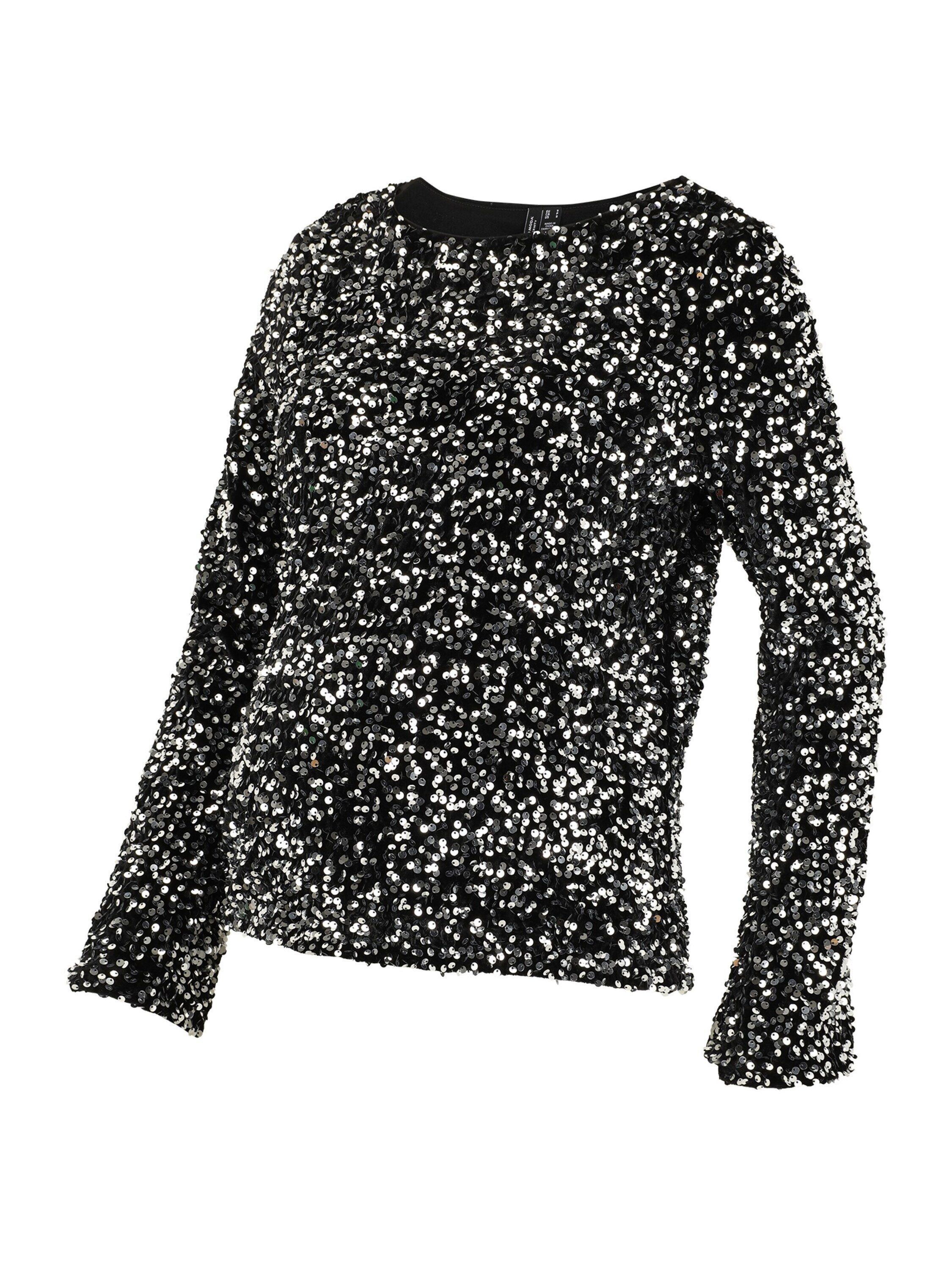 Vero Moda Maternity Langarmshirt VMMBELLA (1-tlg) Pailletten