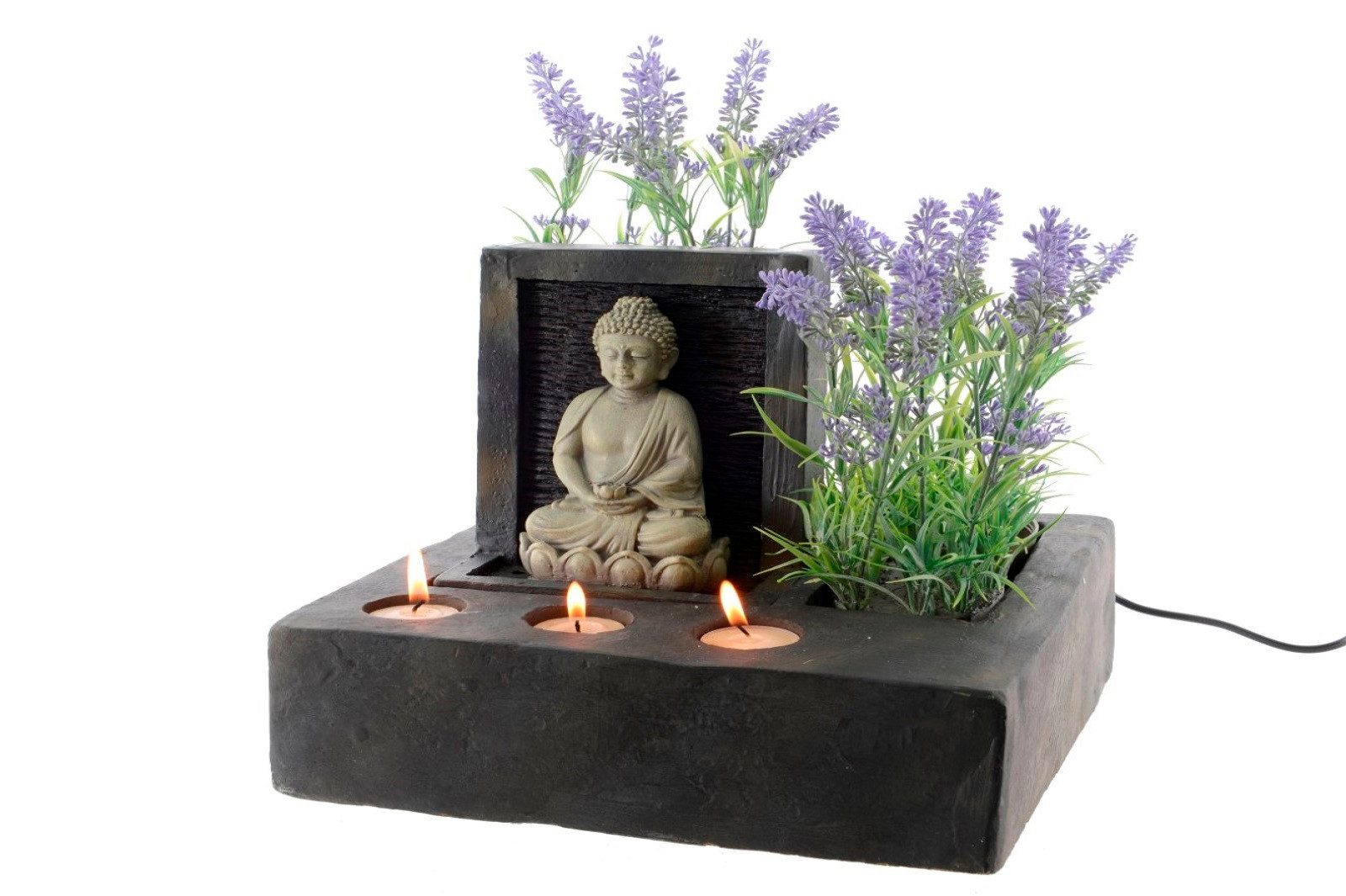 Kaemingk Zierbrunnen Brunnen für innen Buddha brunnen Topf
