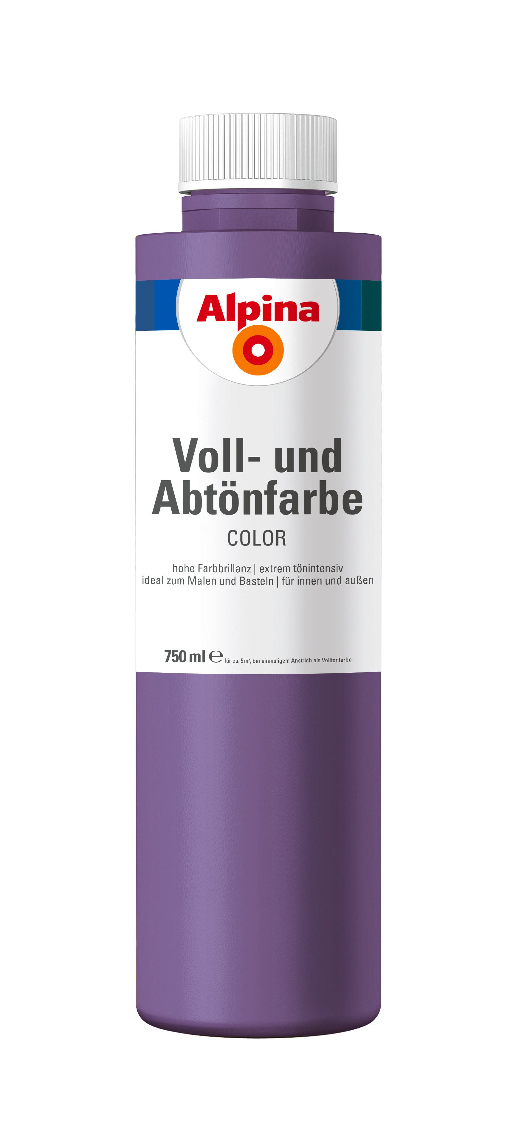 Alpina Wandfarbe COLOR Voll- und Abtönfarbe seidenmatt