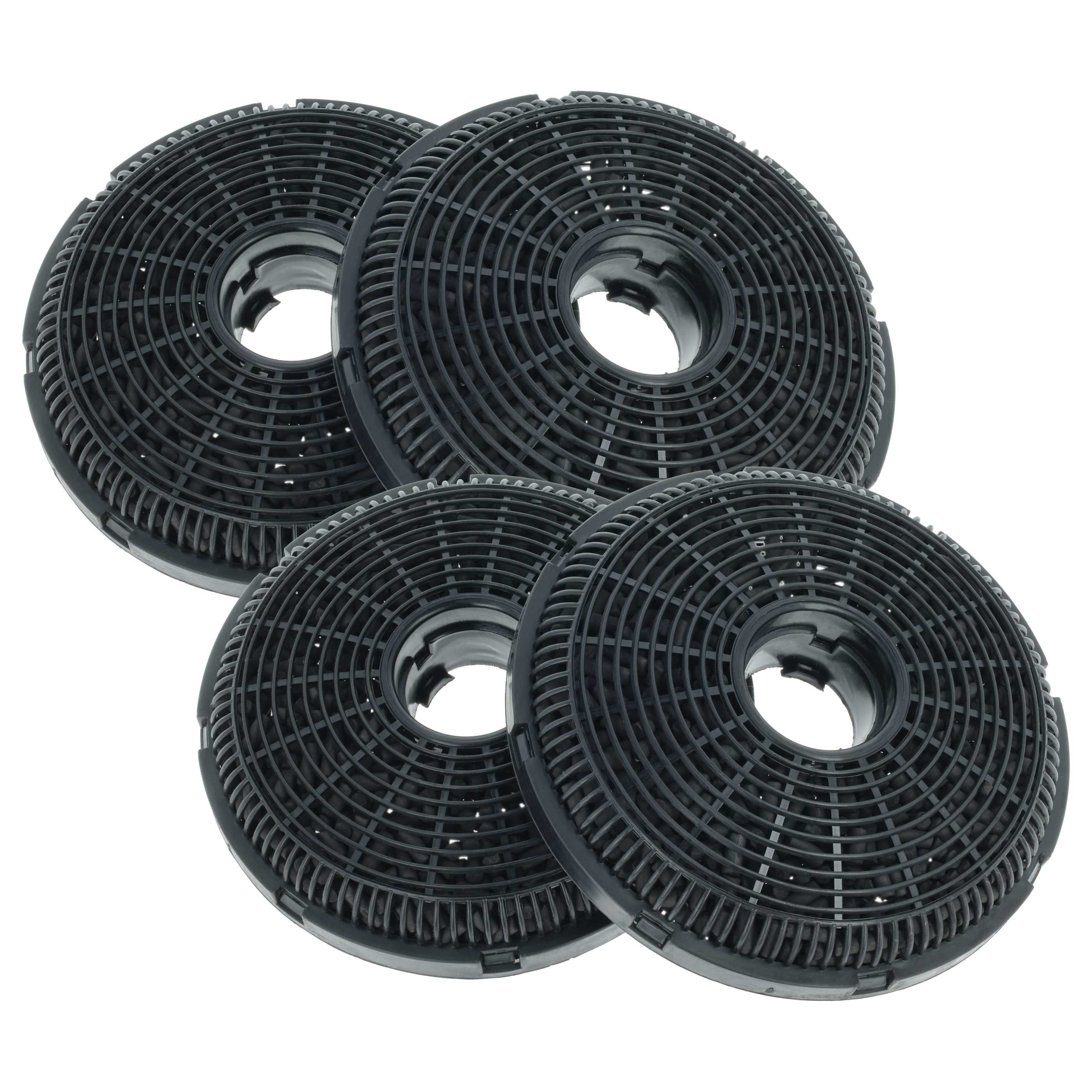 vhbw Aktivkohlefilter Ersatz für Silverline AF110 für Dunstabzugshaube, Zubehör für DWK66AJ20T / DWK66AJ60T / 8842071100 / 9197060046 / AF110 / 115713 / 12026343 / CFAC23640 Universal