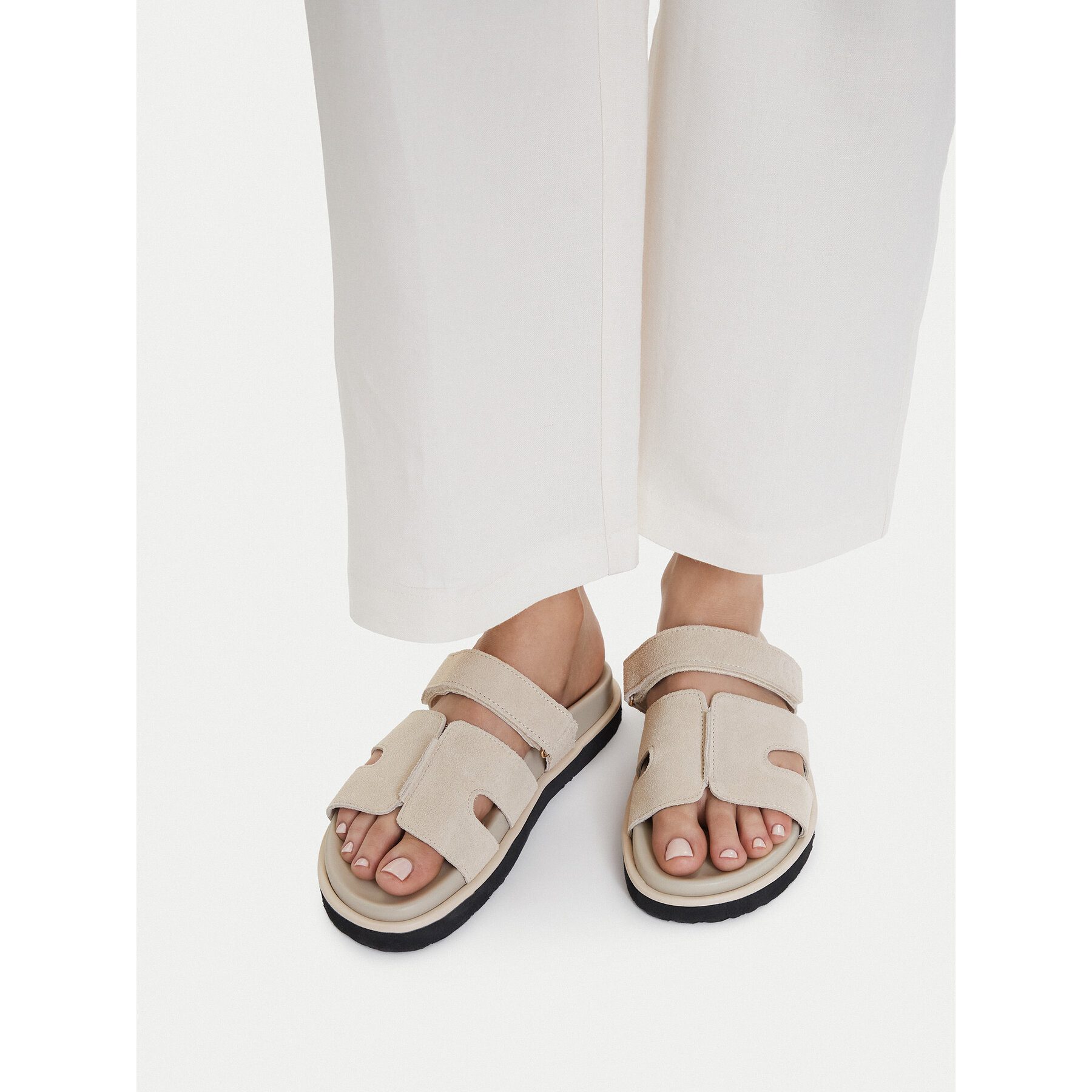 GINO ROSSI Gino Rossi Damen-Flip-Flops in Creme Badepantolette
