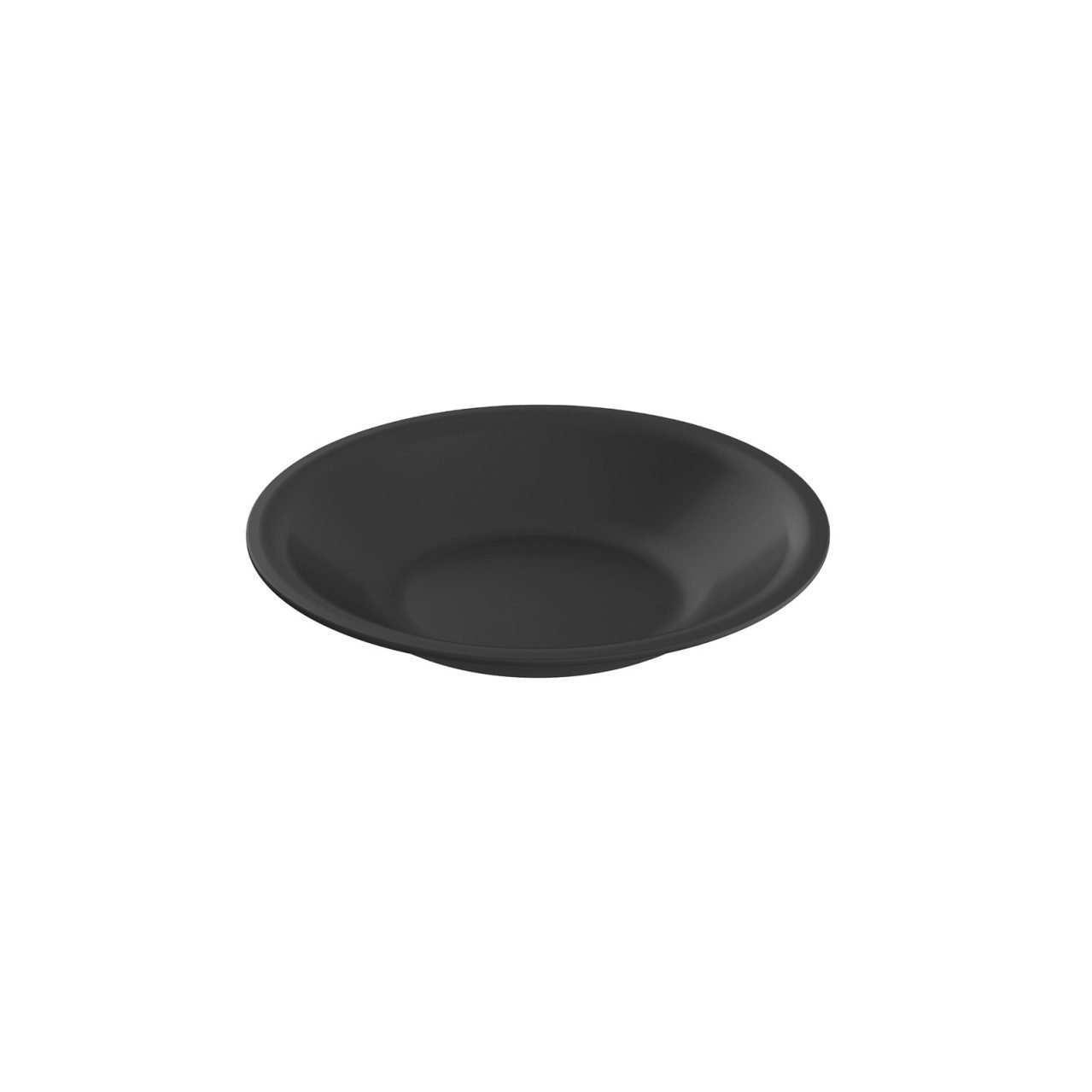 ROTHO Küchenorganizer-Set Rotho Teller Caruba Ø 21 cm tief schwarz