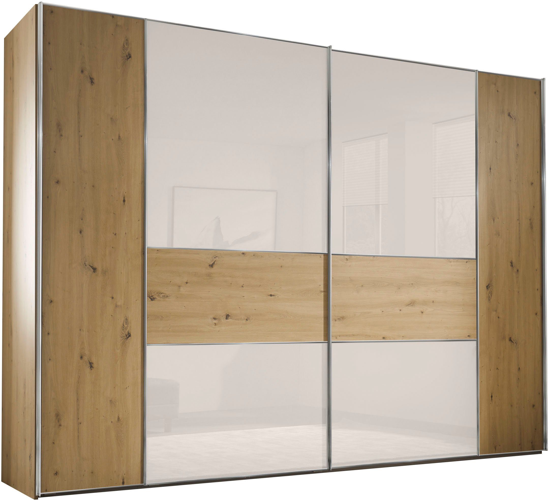 STAUD Schwebetürenschrank Sonett 321C, Made in Germany mit vier verschiedenen Ausstattungsvarianten