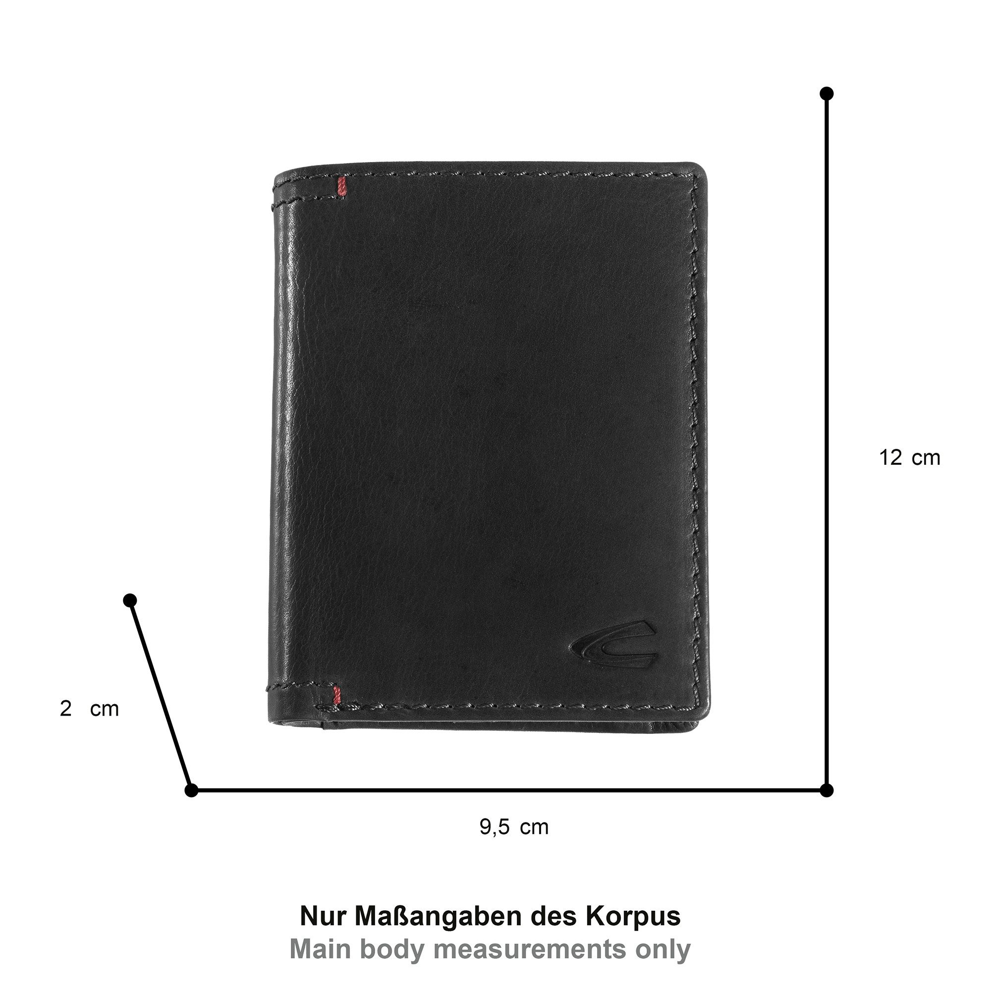 camel active Geldbörse Salamanca, aus hochwertigem Rindsleder mit kontrastr günstig online kaufen