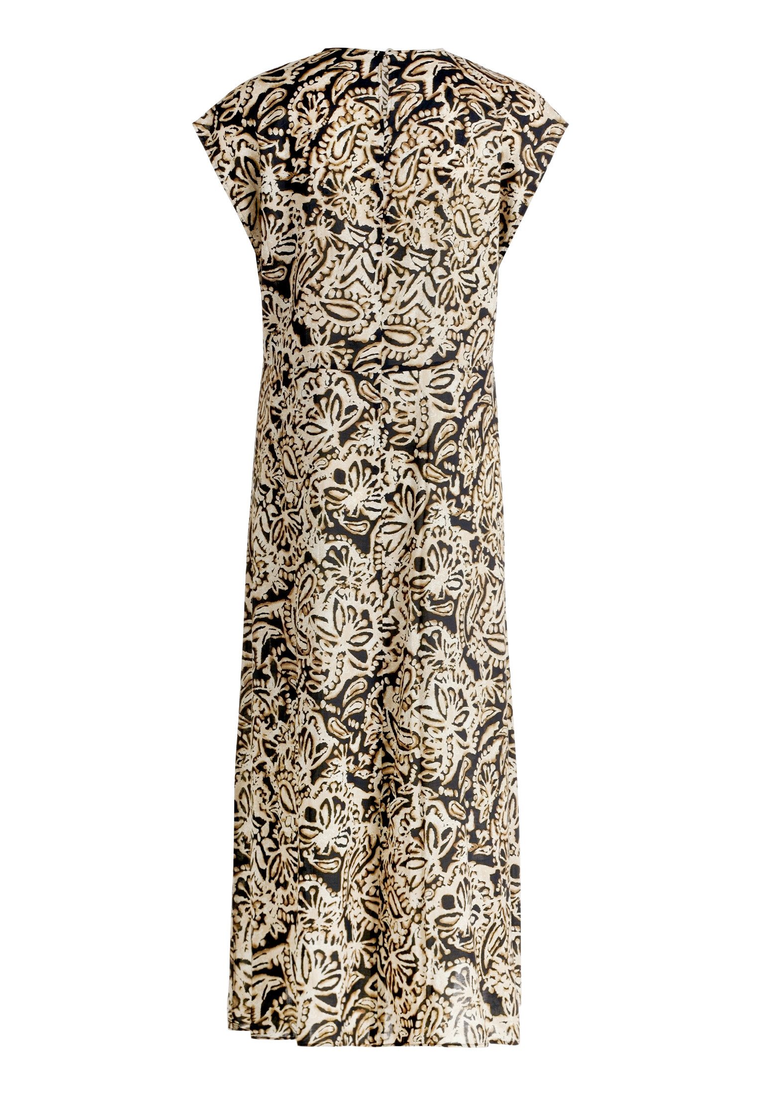 Cartoon Midikleid Damen mit Muster